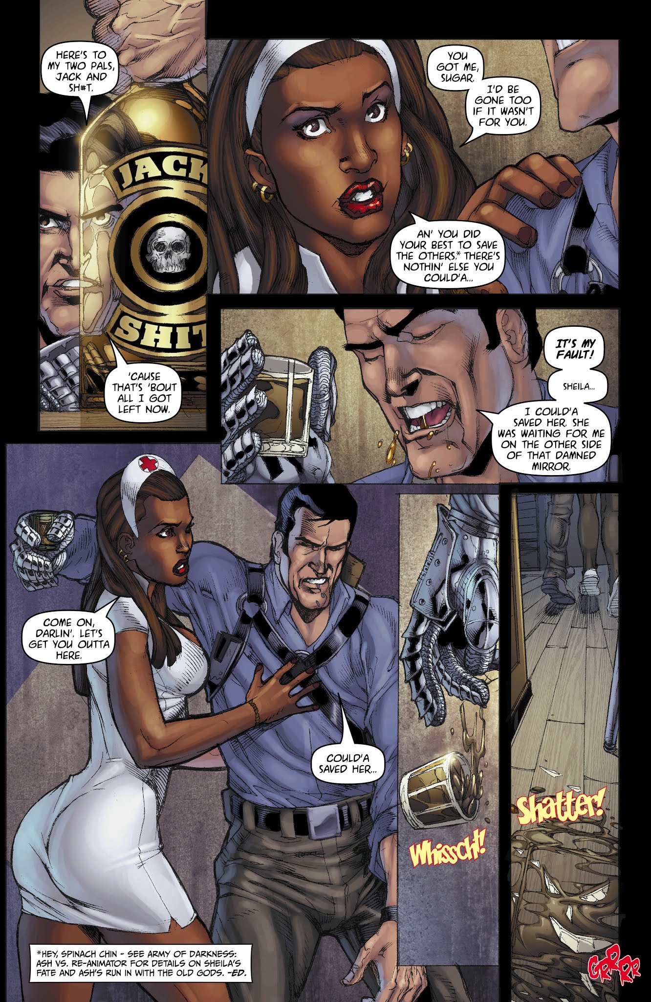 Read online Army of Darkness: Old School comic -  Issue # TPB - 10