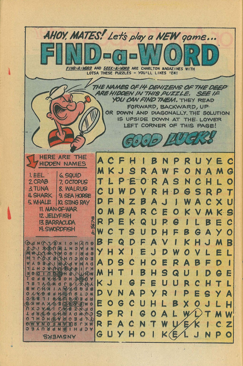 Read online Popeye (1948) comic -  Issue #123 - 24