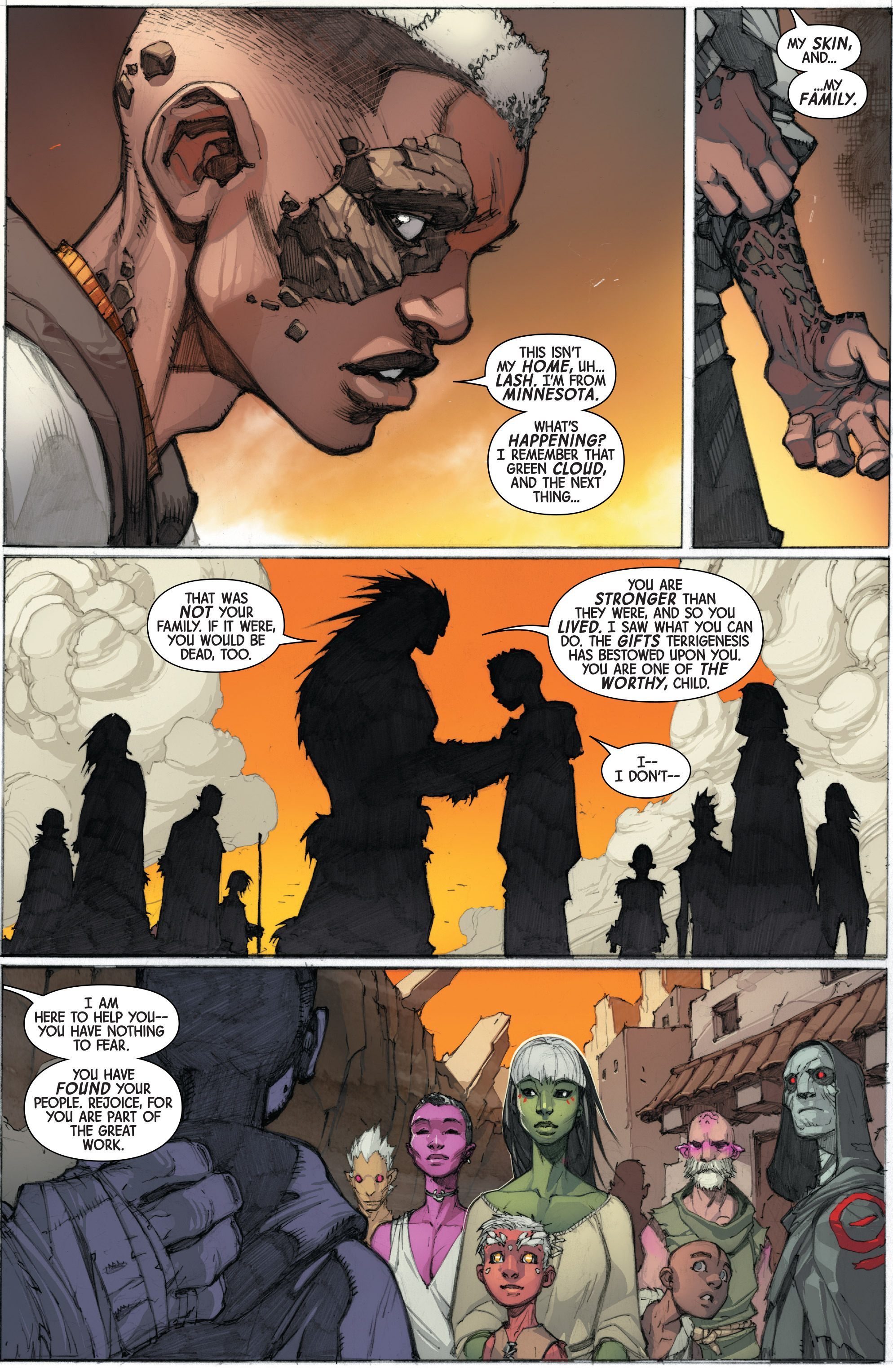 Read online Inhuman (2014) comic -  Issue #3 - 4