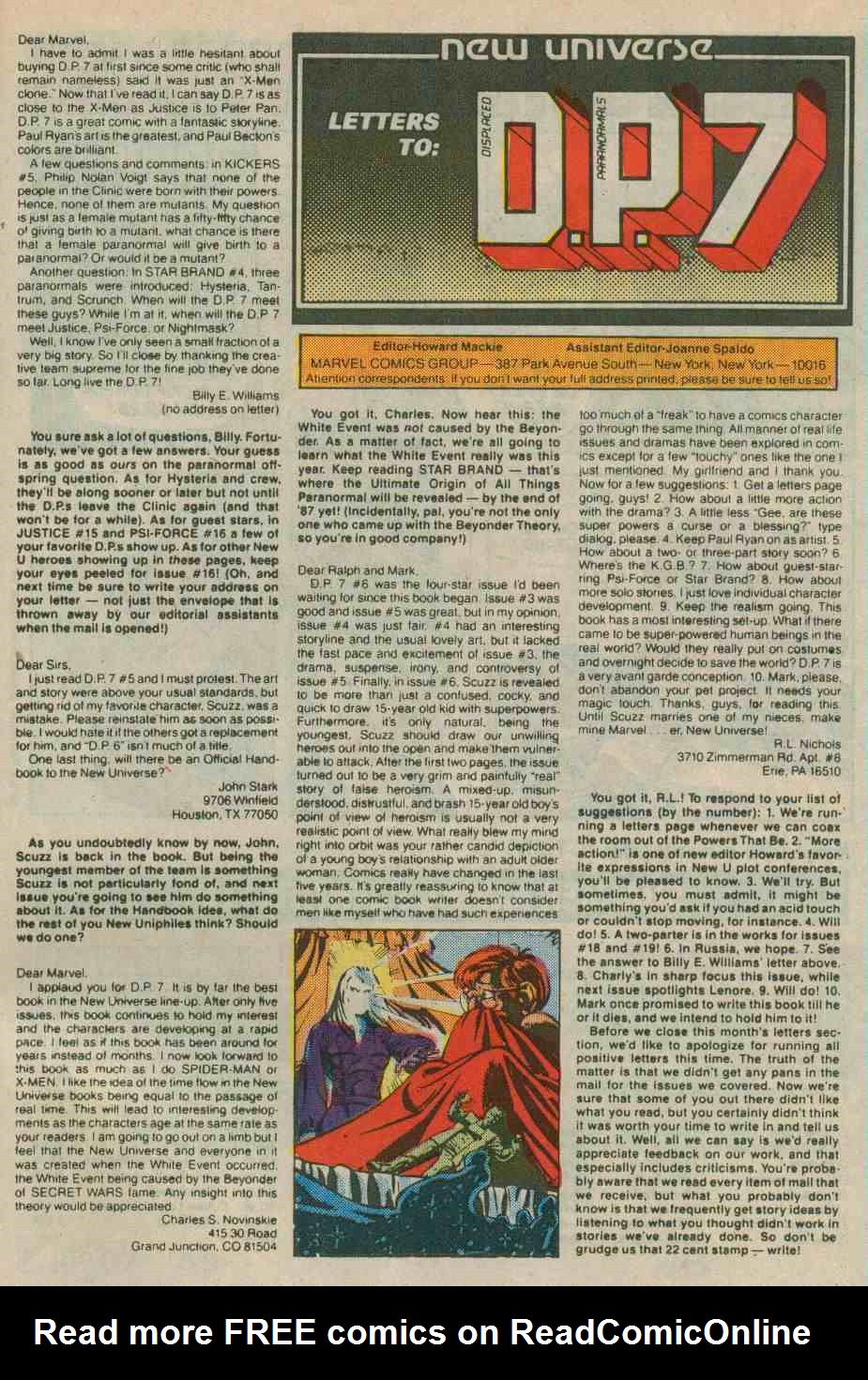 Read online DP7 comic -  Issue #14 - 25