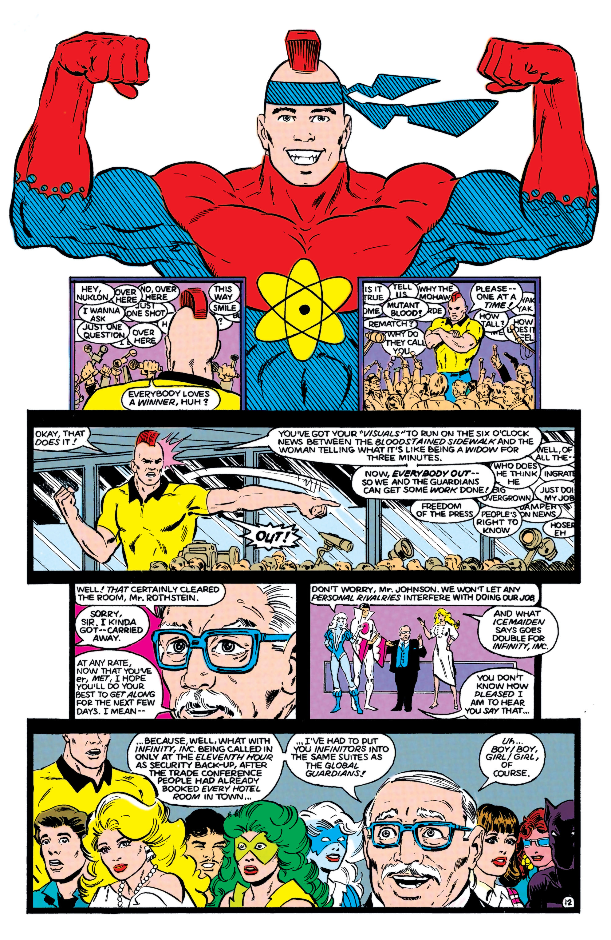 Read online Infinity Inc. (1984) comic -  Issue #34 - 13