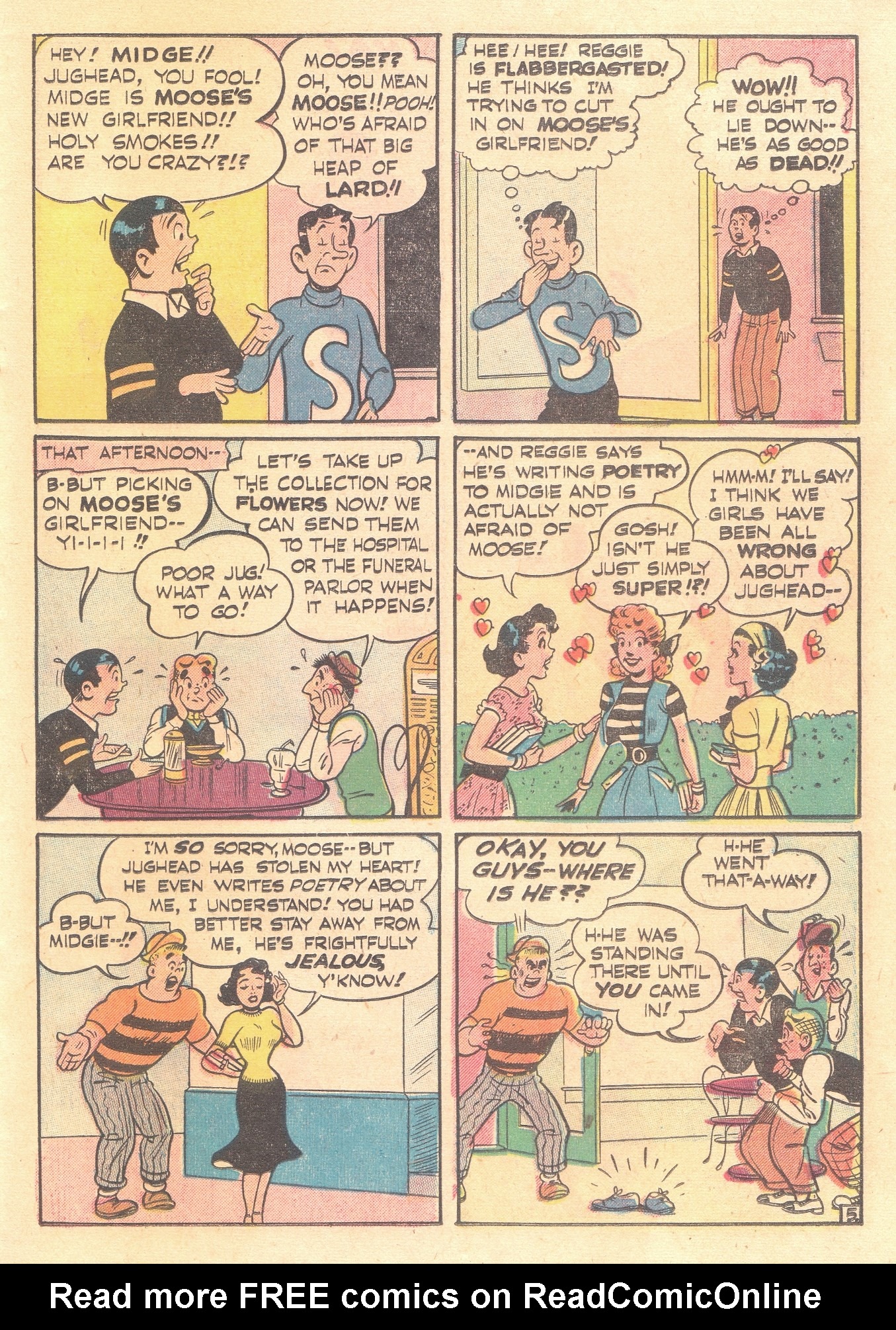 Read online Archie's Pal Jughead comic -  Issue #5 - 23