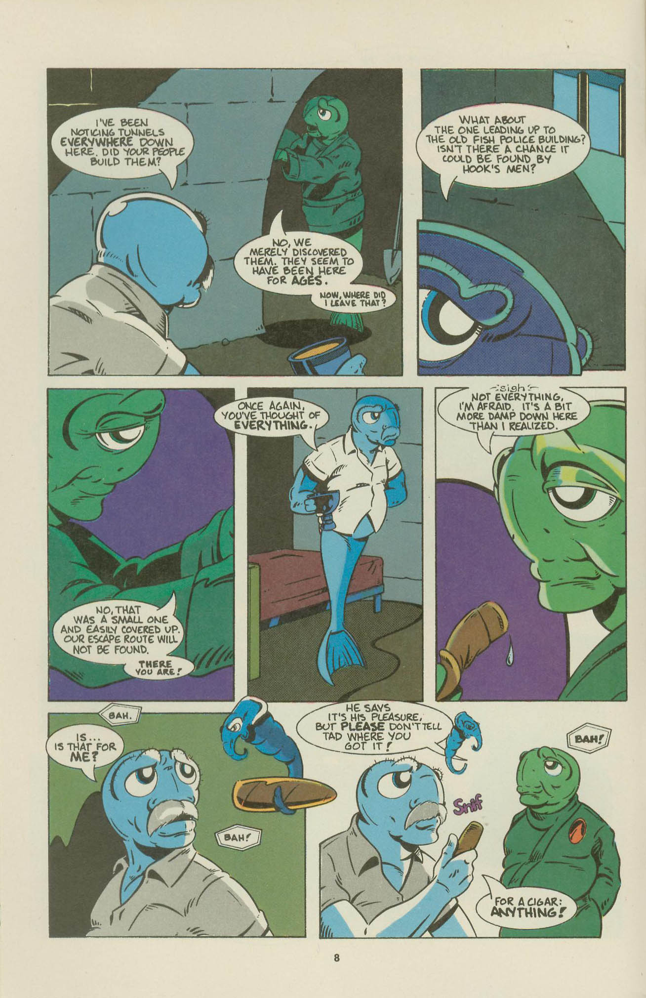 Read online The Fish Police comic -  Issue #14 - 10