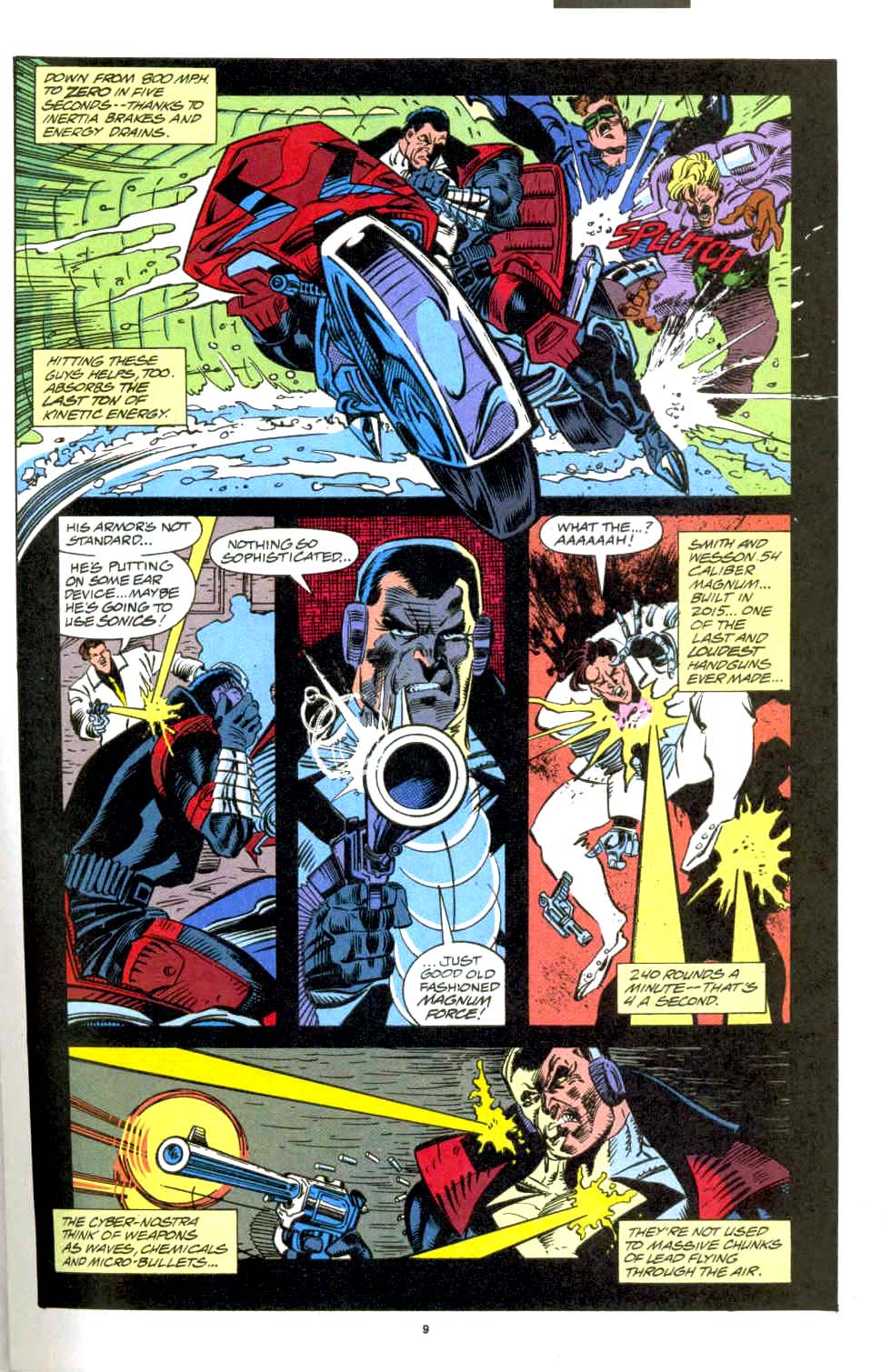 Read online Punisher 2099 comic -  Issue #7 - 8