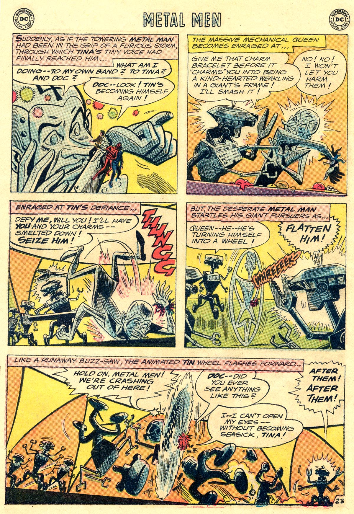 Read online Metal Men (1963) comic -  Issue #4 - 30