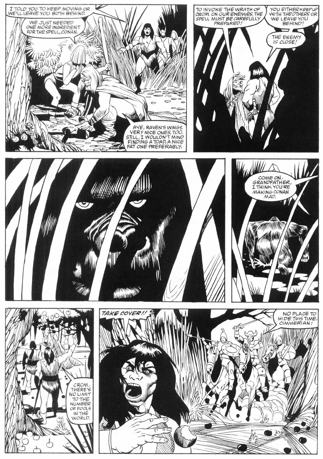 Read online The Savage Sword Of Conan comic -  Issue #157 - 27