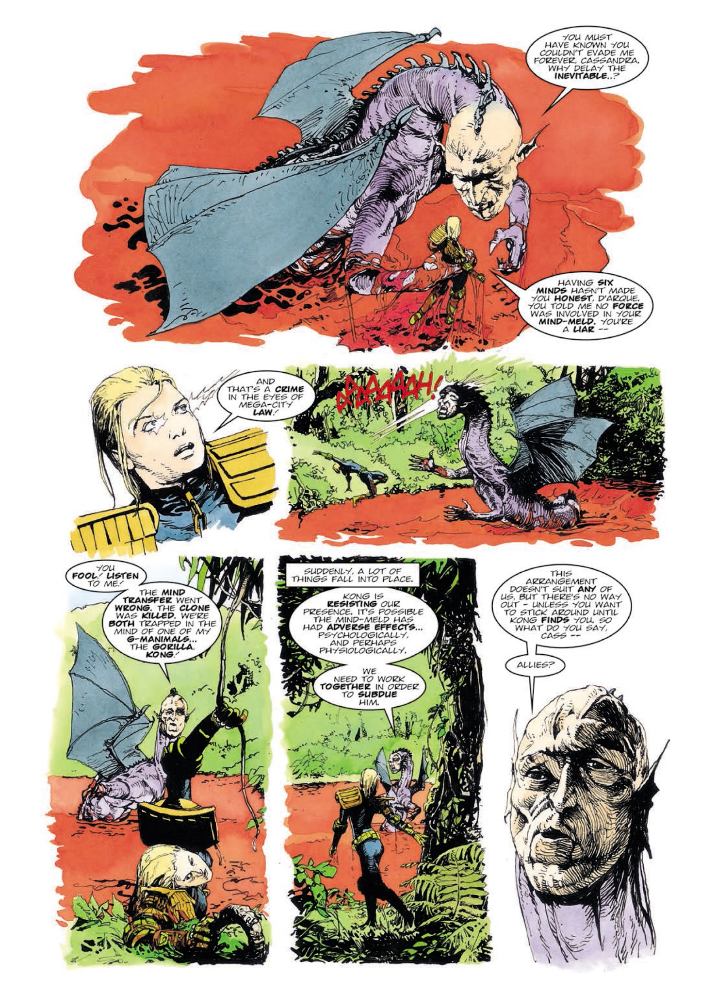 Read online Judge Anderson: The Psi Files comic -  Issue # TPB 4 - 71