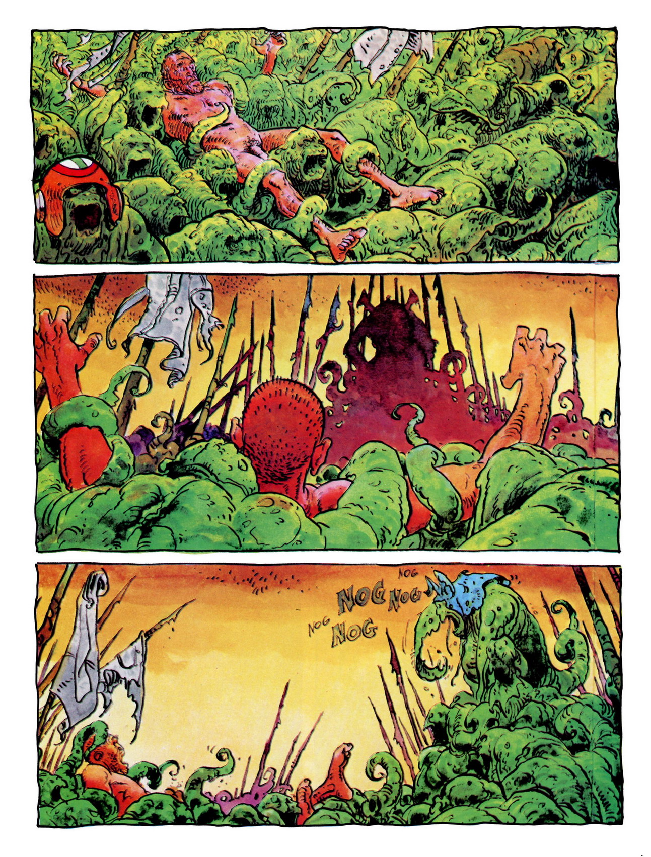 Read online Heavy Metal Presents Is Man Good? comic -  Issue # Full - 43
