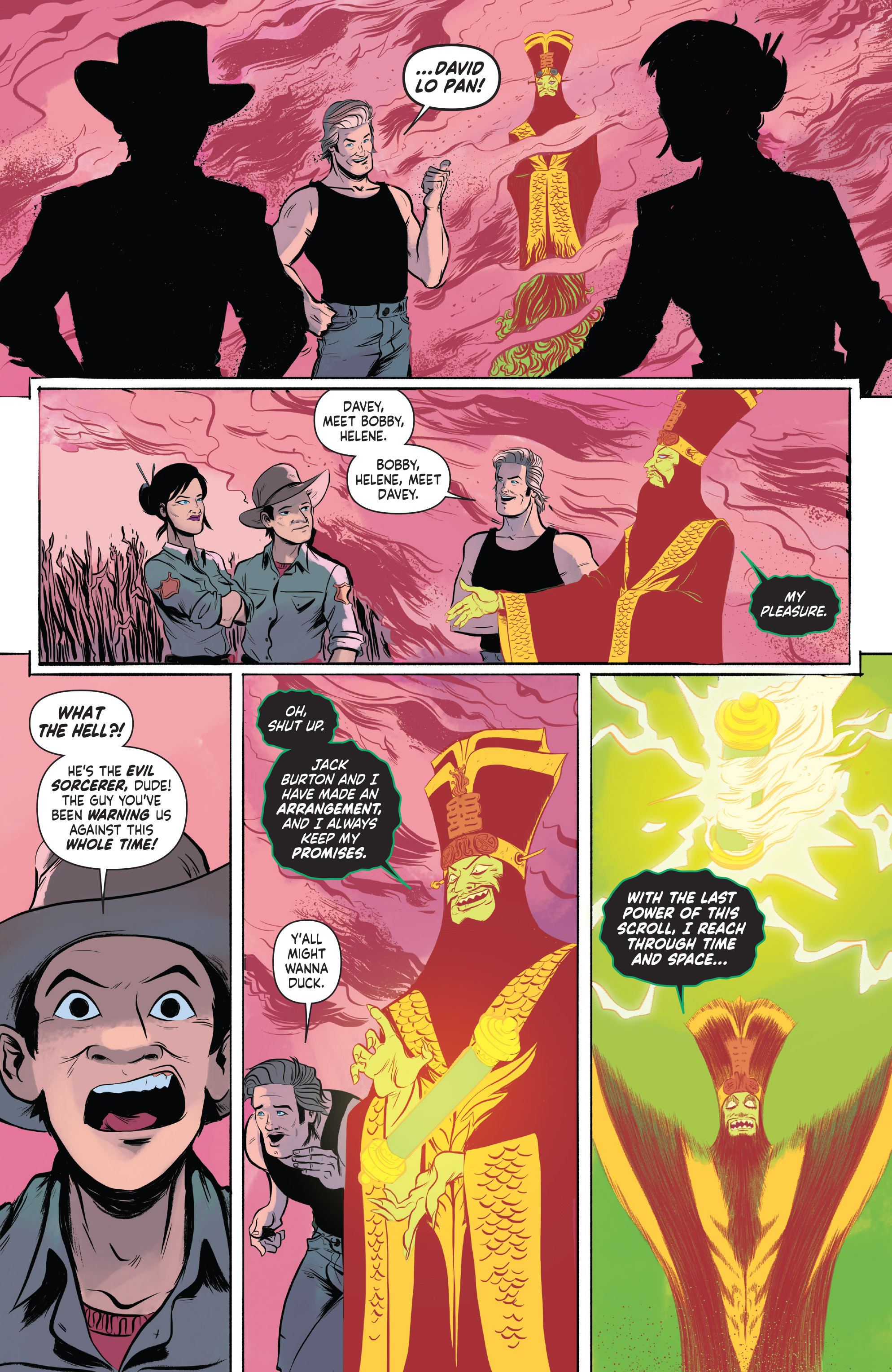 Read online Big Trouble in Little China/Escape From New York comic -  Issue #5 - 21