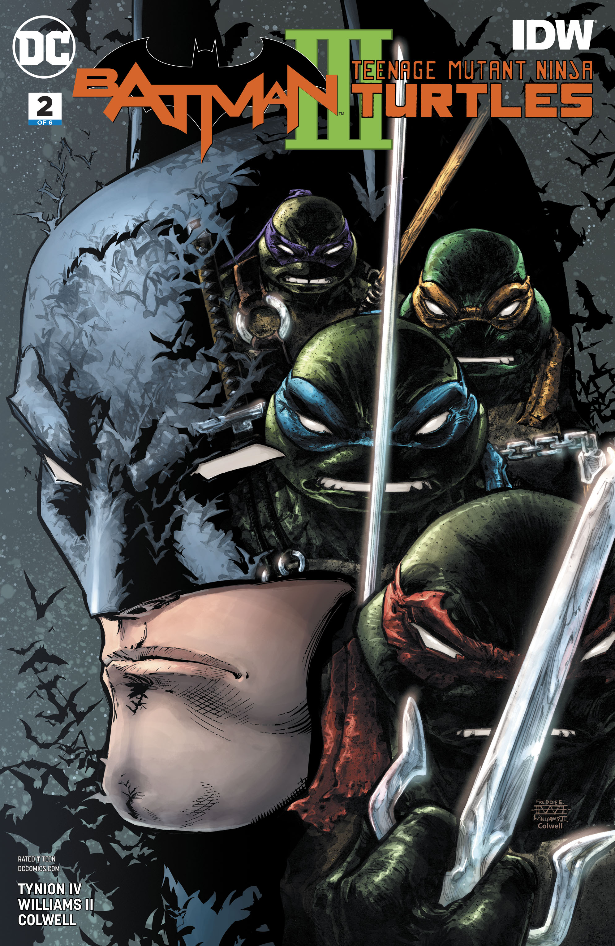 Read online Batman/Teenage Mutant Ninja Turtles III comic -  Issue #2 - 1