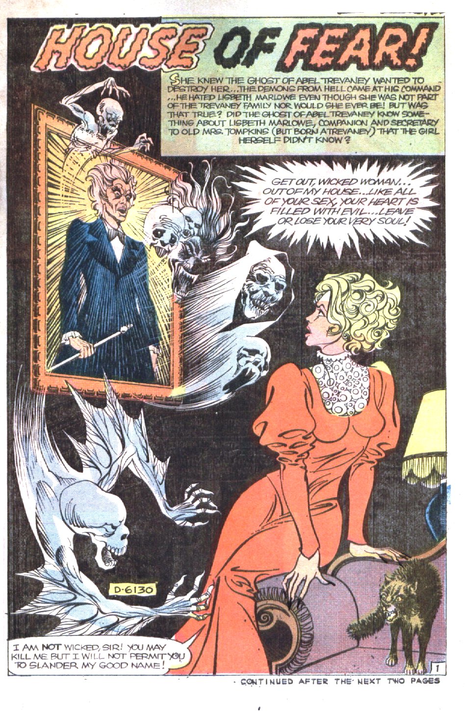 Read online Haunted Love (1973) comic -  Issue #7 - 21