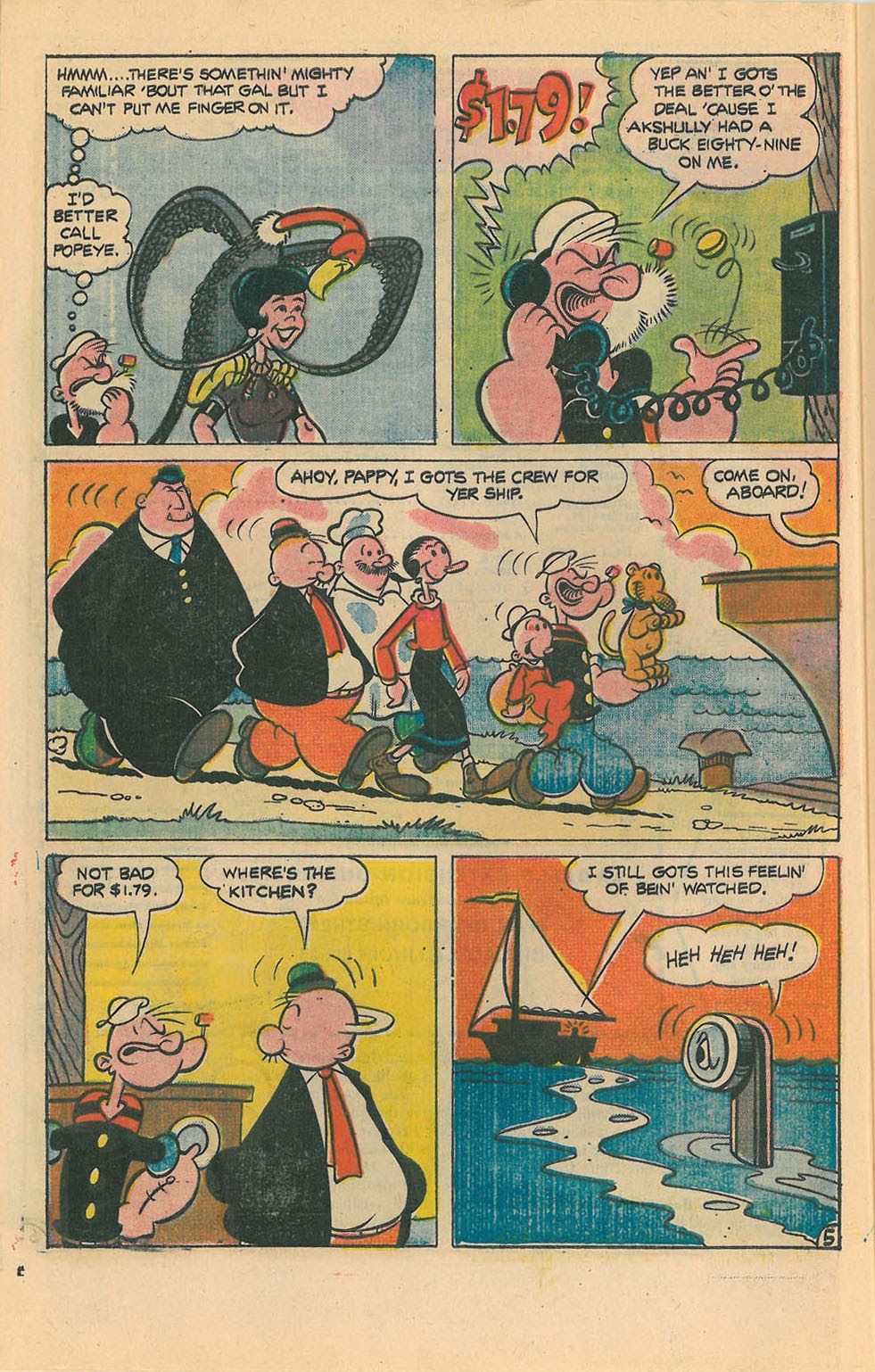 Read online Popeye (1948) comic -  Issue #122 - 8