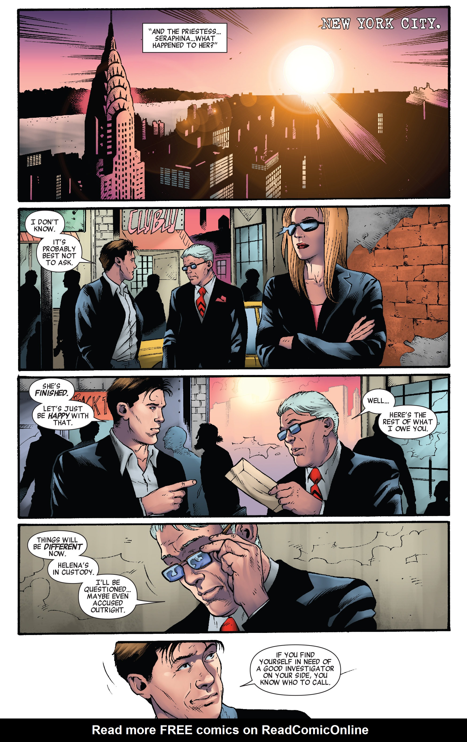 Read online Castle: Unholy Storm comic -  Issue # TPB - 101