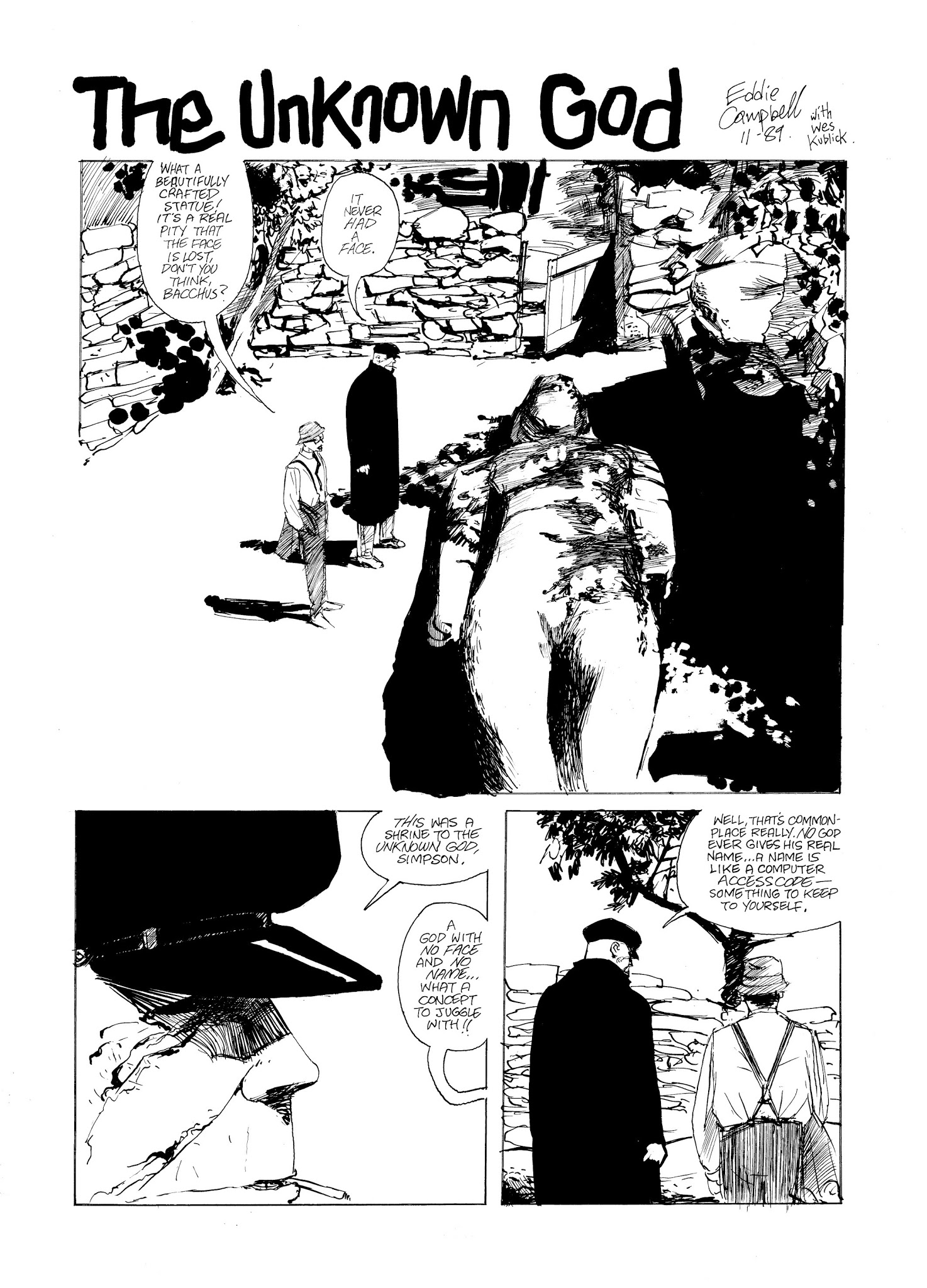 Read online Eddie Campbell's Bacchus comic -  Issue # TPB 2 - 135