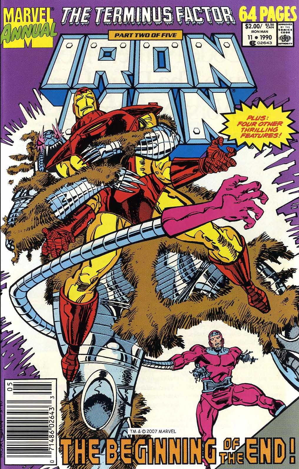 Read online Iron Man Annual comic -  Issue #11 - 1