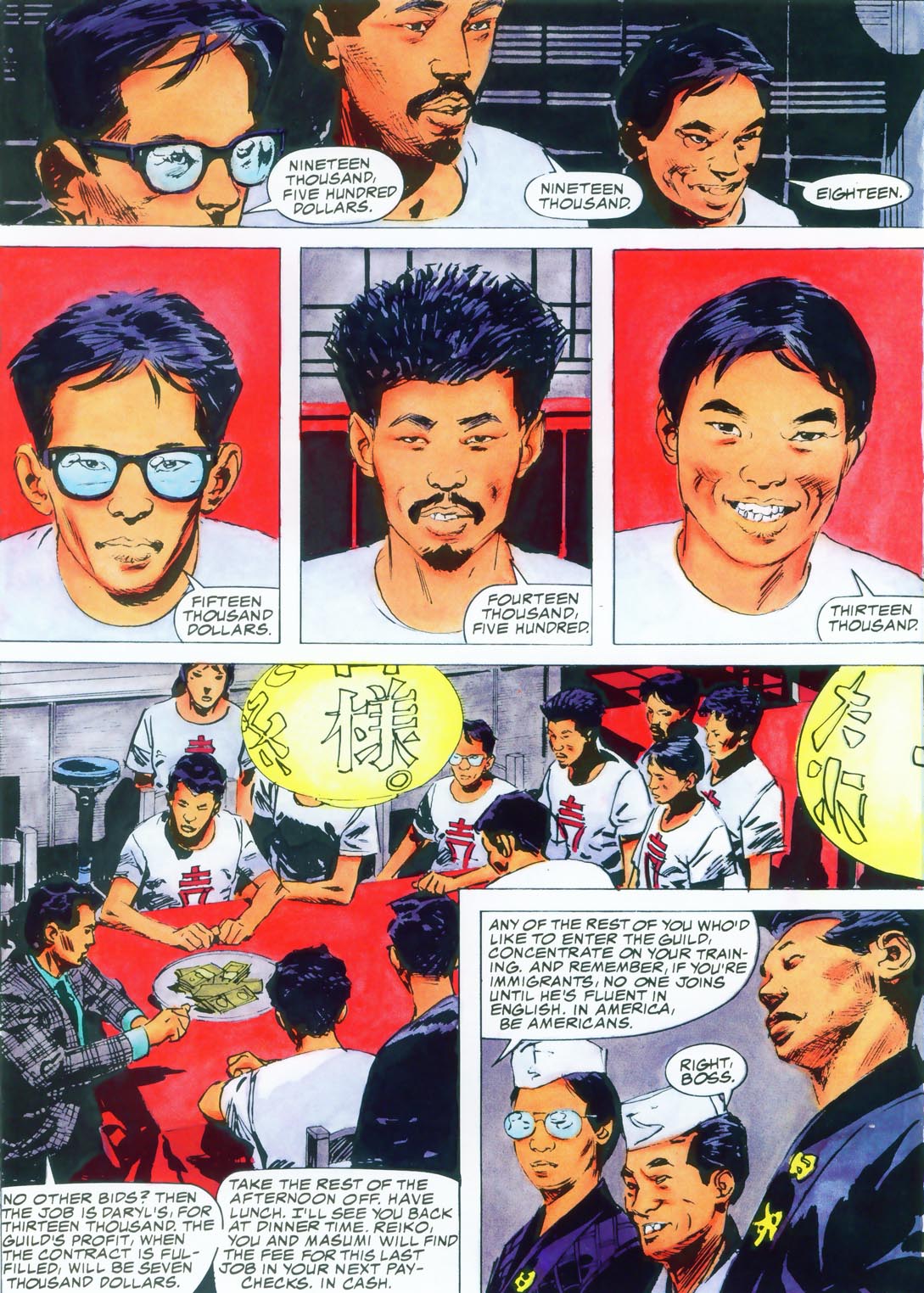 Read online Marvel Graphic Novel comic -  Issue #40 - The Punisher - Assassins' Guild - 16