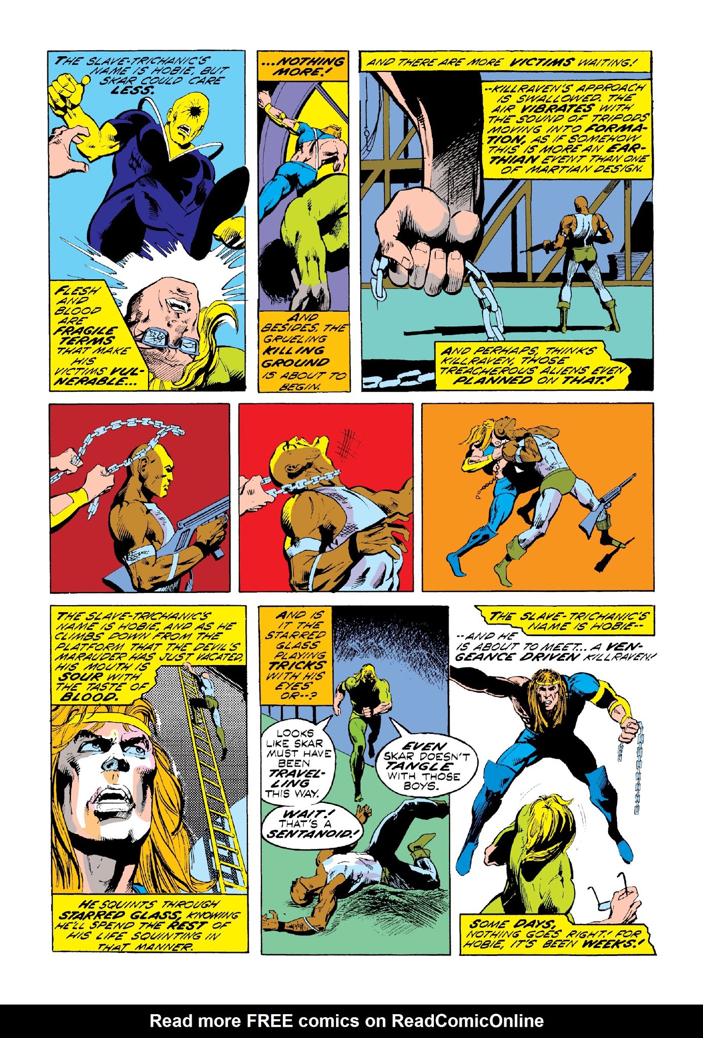 Read online Marvel Masterworks: Killraven comic -  Issue # TPB 1 (Part 2) - 49