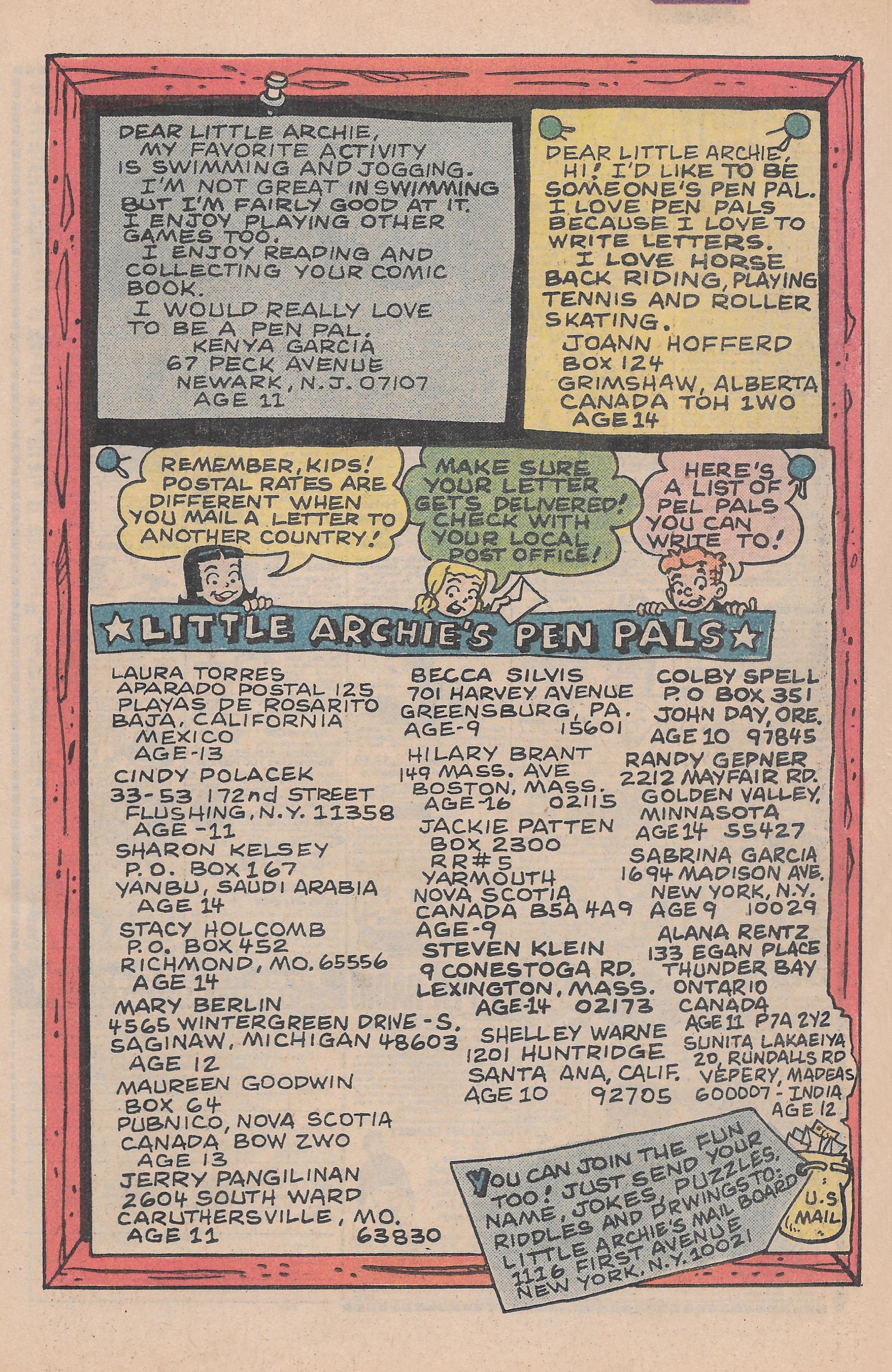 Read online The Adventures of Little Archie comic -  Issue #179 - 27