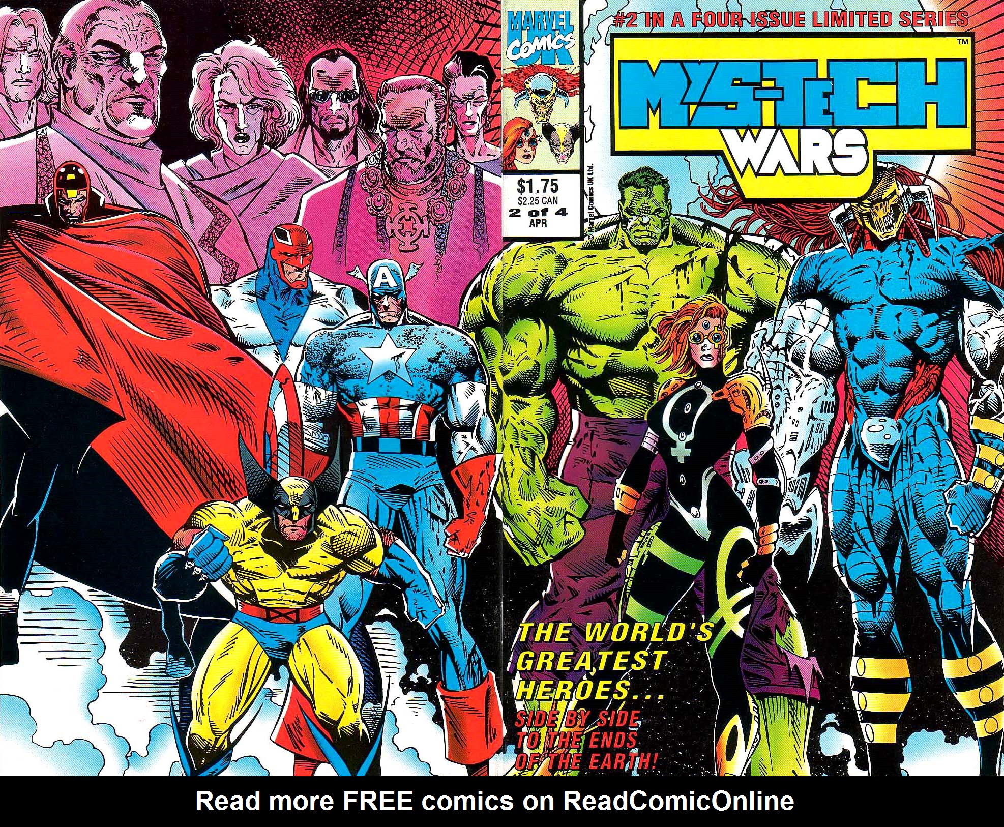 Read online Mys-Tech Wars comic -  Issue #2 - 1