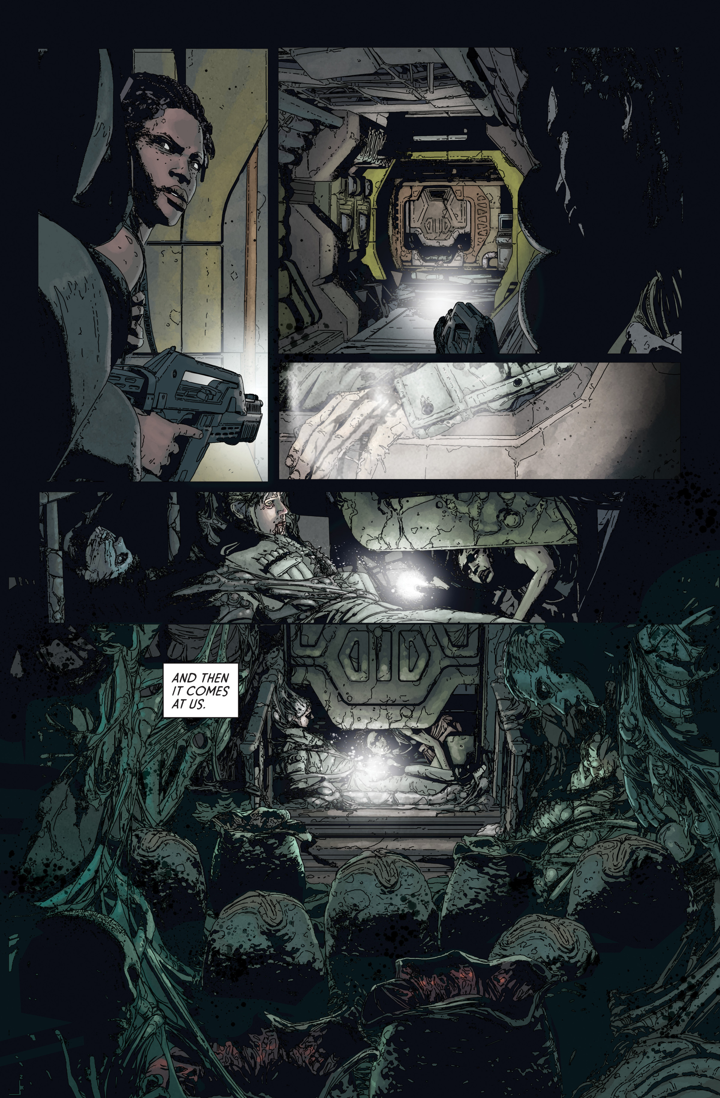Read online Aliens: Defiance Library Edition comic -  Issue # TPB (Part 1) - 45
