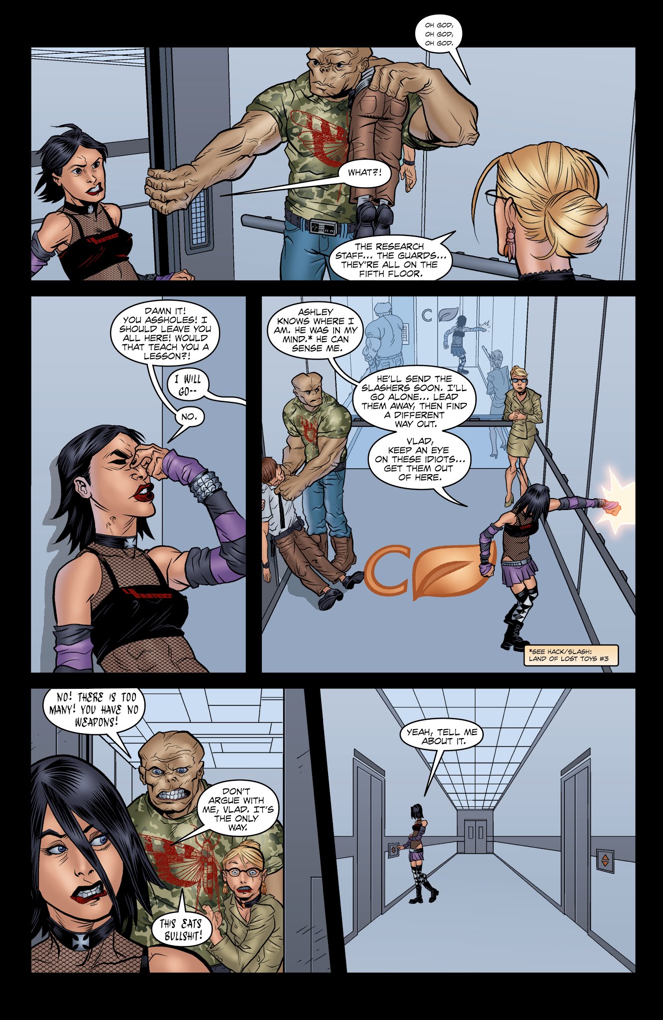 Read online Hack/Slash Omnibus comic -  Issue # TPB 1 (Part 3) - 87