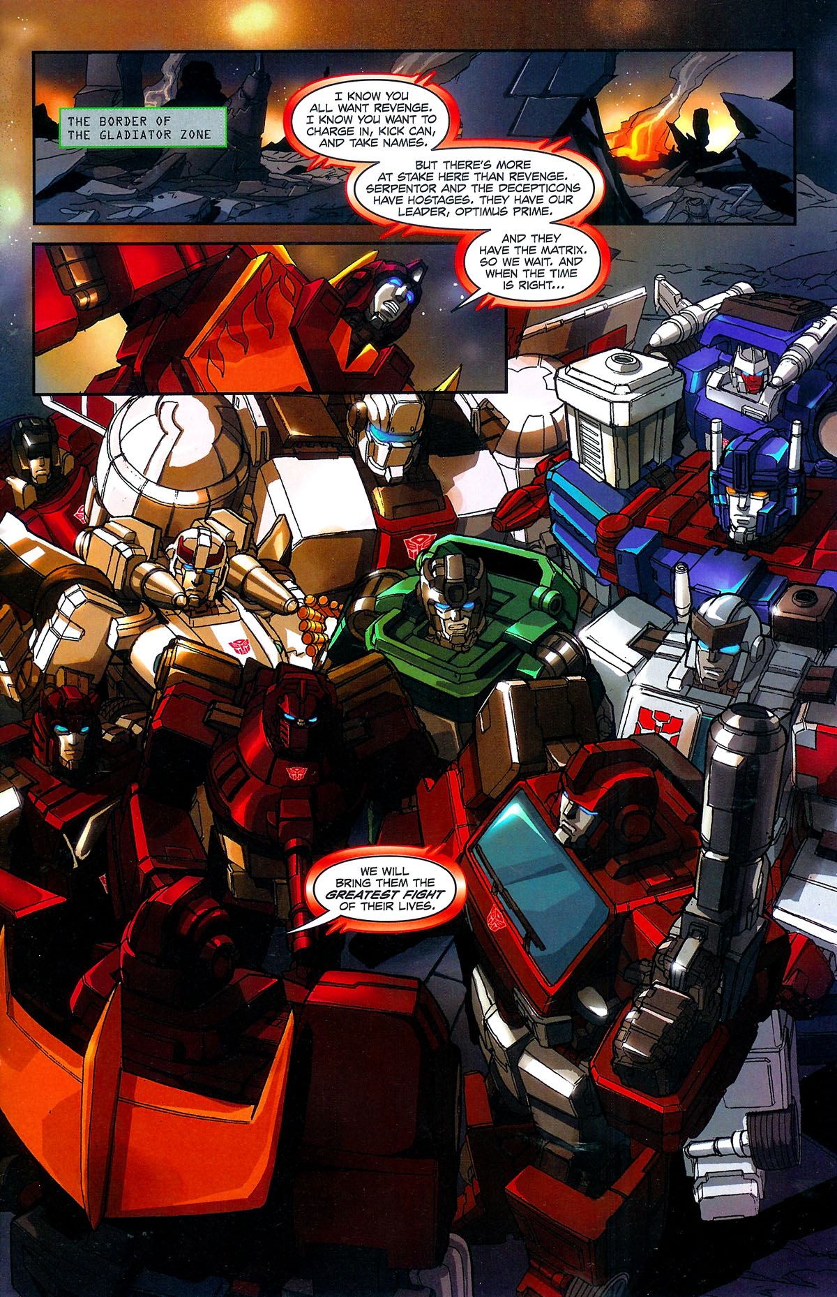 Read online G.I. Joe vs. The Transformers III: The Art of War comic -  Issue #4 - 18