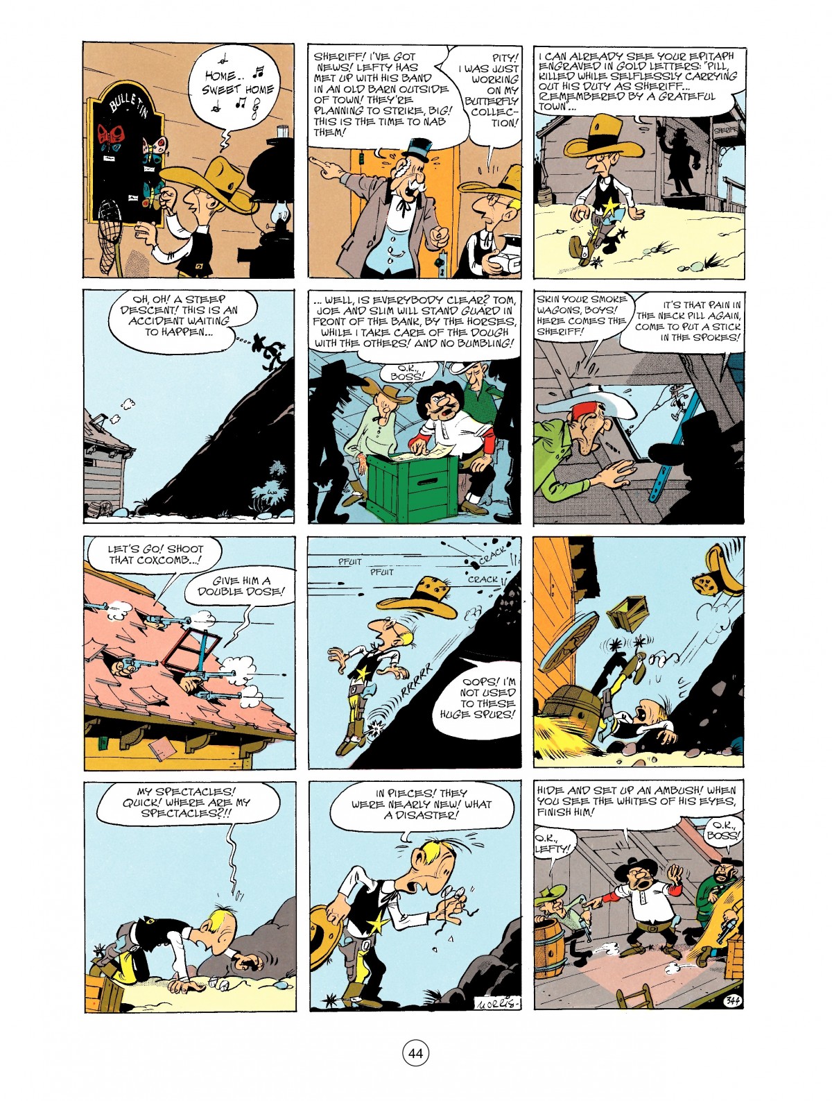 Read online A Lucky Luke Adventure comic -  Issue #40 - 44