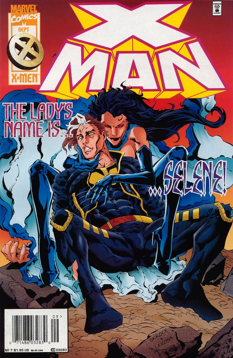 Read online X-Man comic -  Issue #7 - 1