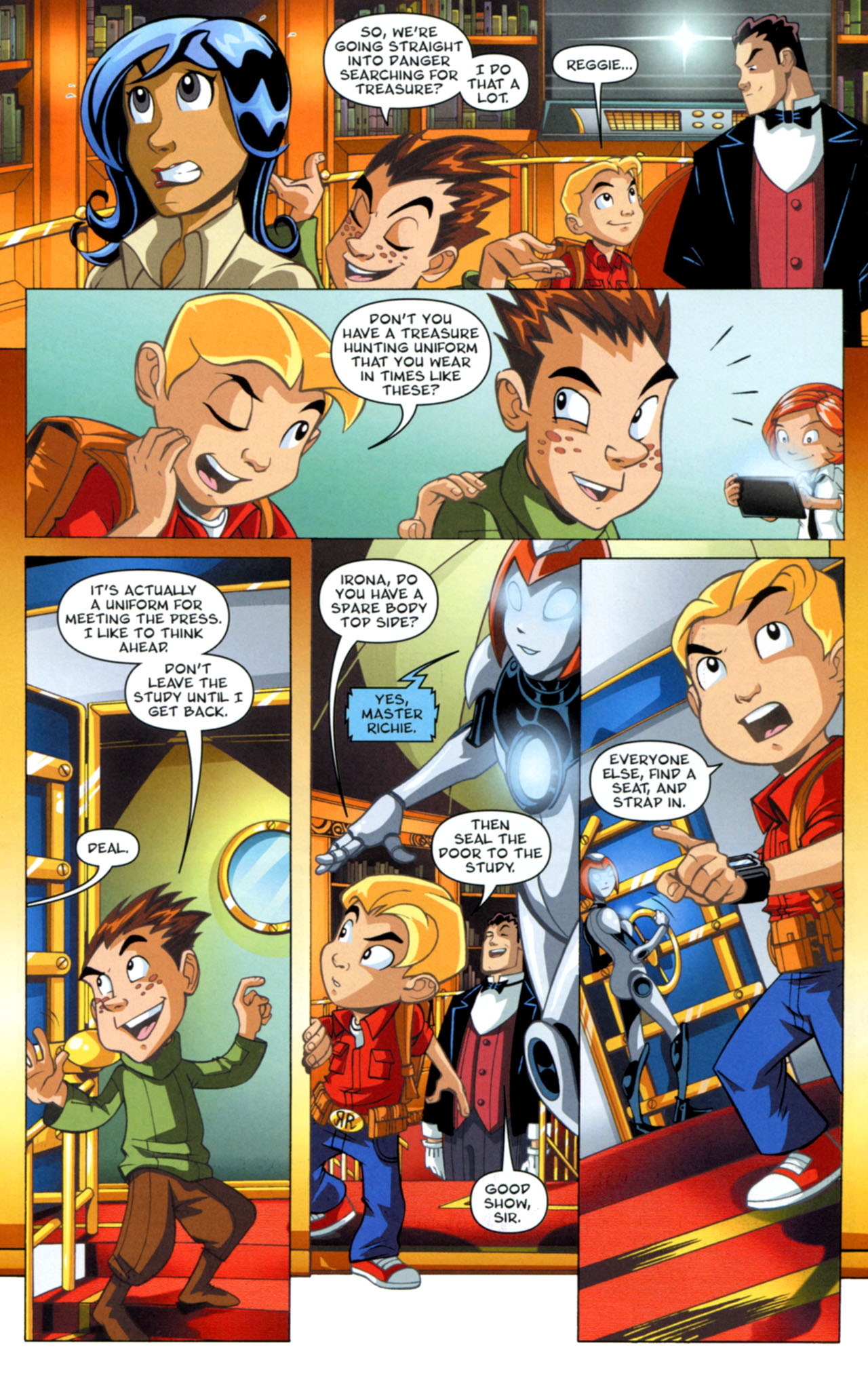 Read online Richie Rich: Rich Rescue comic -  Issue #1 - 14