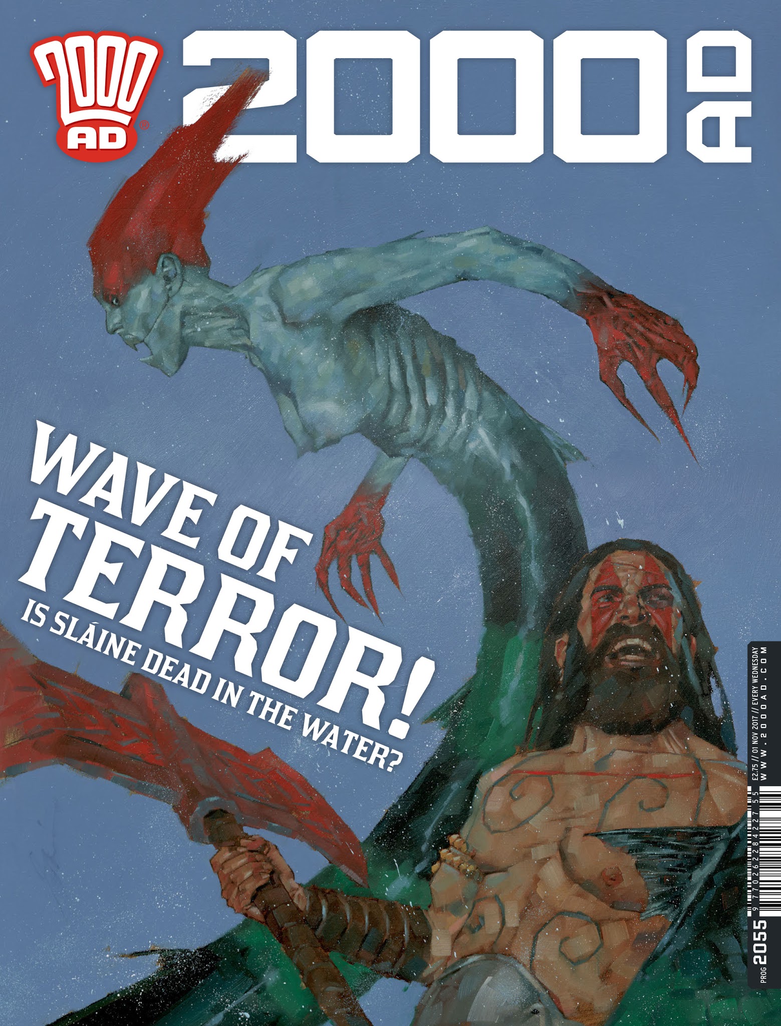 Read online 2000 AD comic -  Issue #2055 - 1