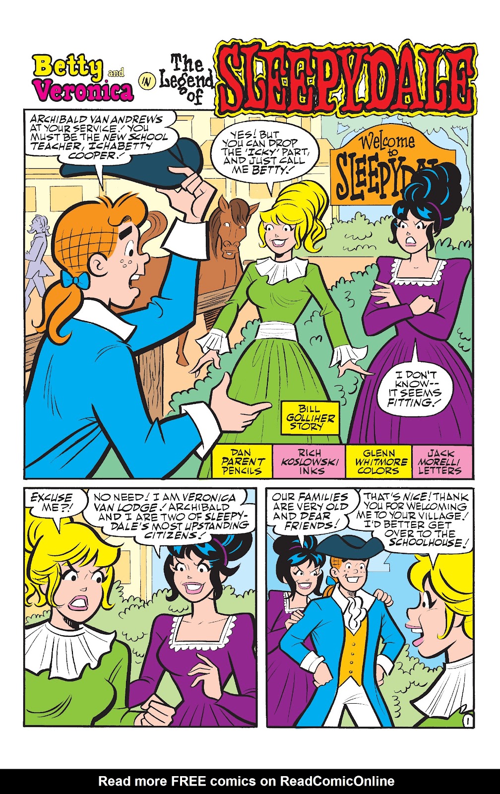 Read online Betty & Veronica Friends Forever: Return To Storybook Land comic -  Issue # Full - 13