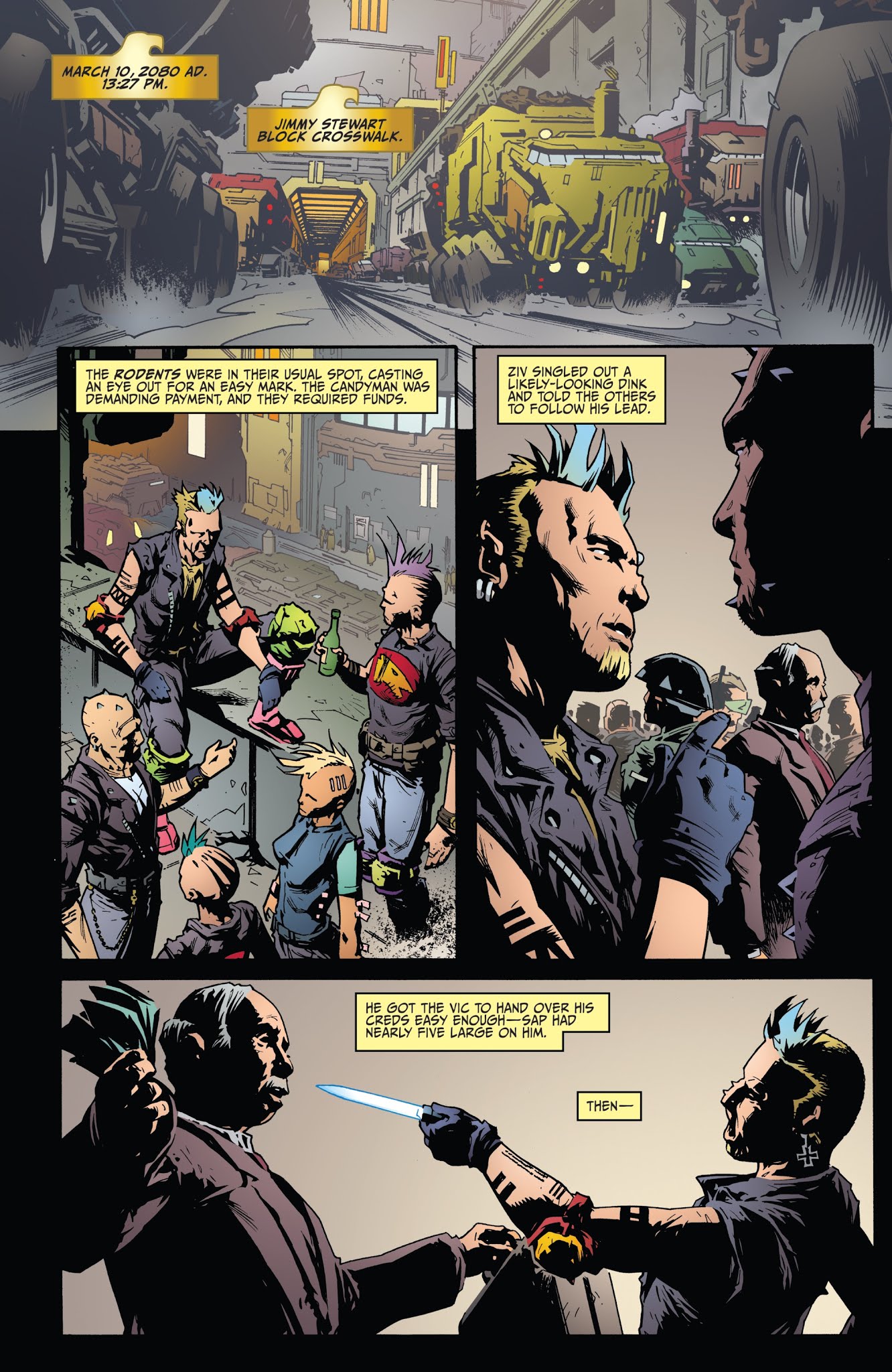 Read online Judge Dredd: Toxic comic -  Issue #2 - 33