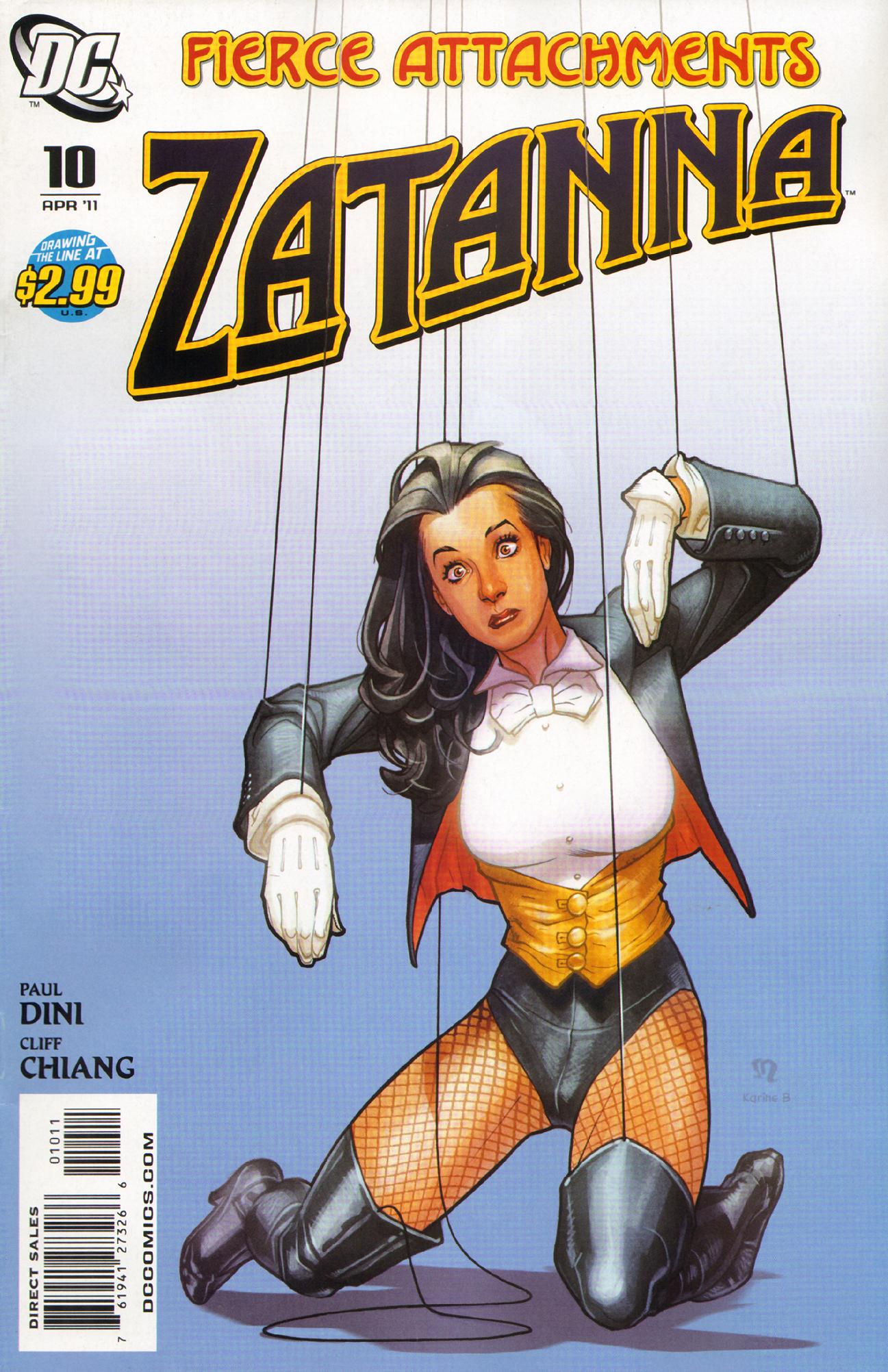 Read online Zatanna (2010) comic -  Issue #10 - 1