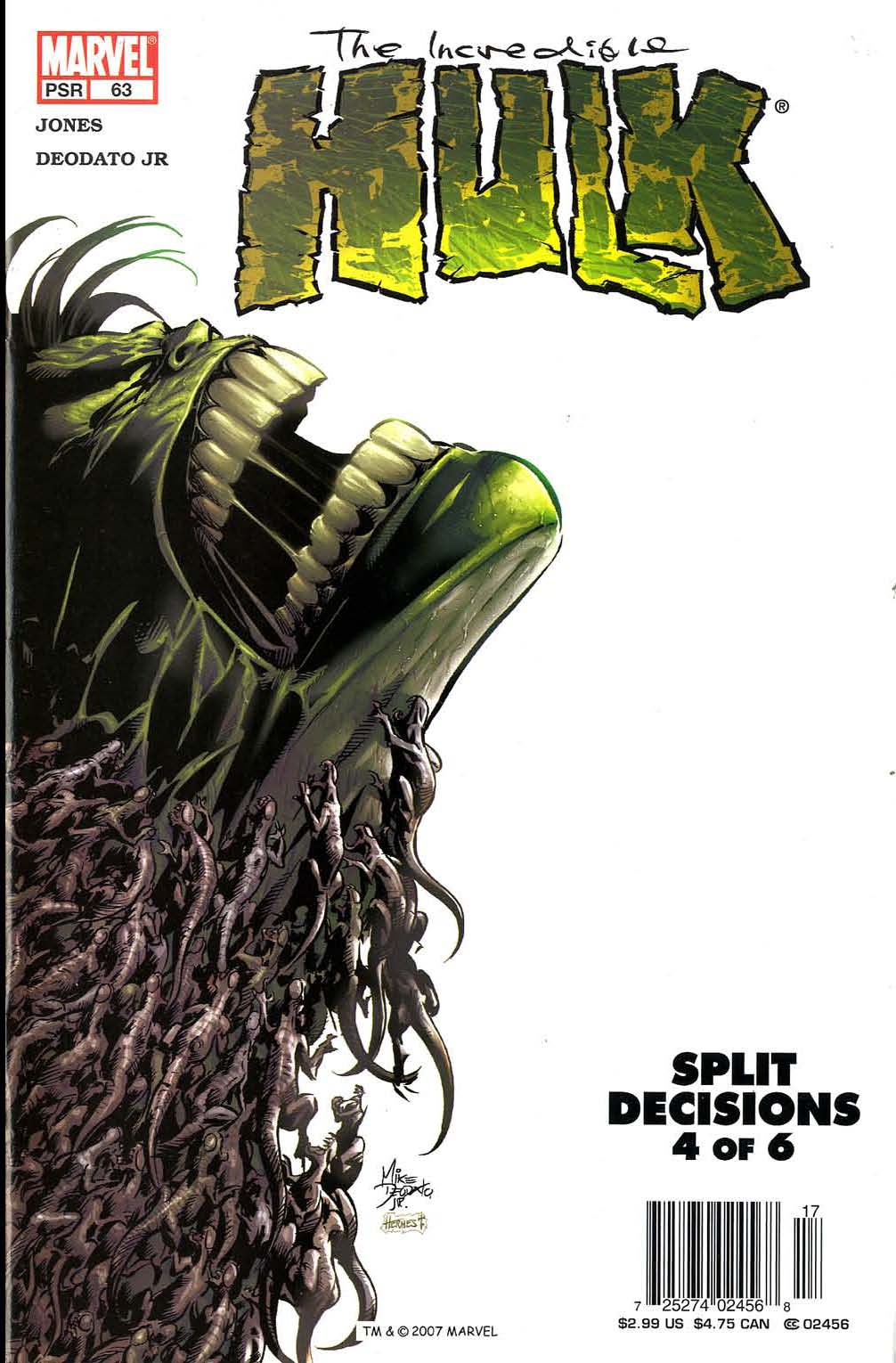 Read online The Incredible Hulk (2000) comic -  Issue #63 - 1