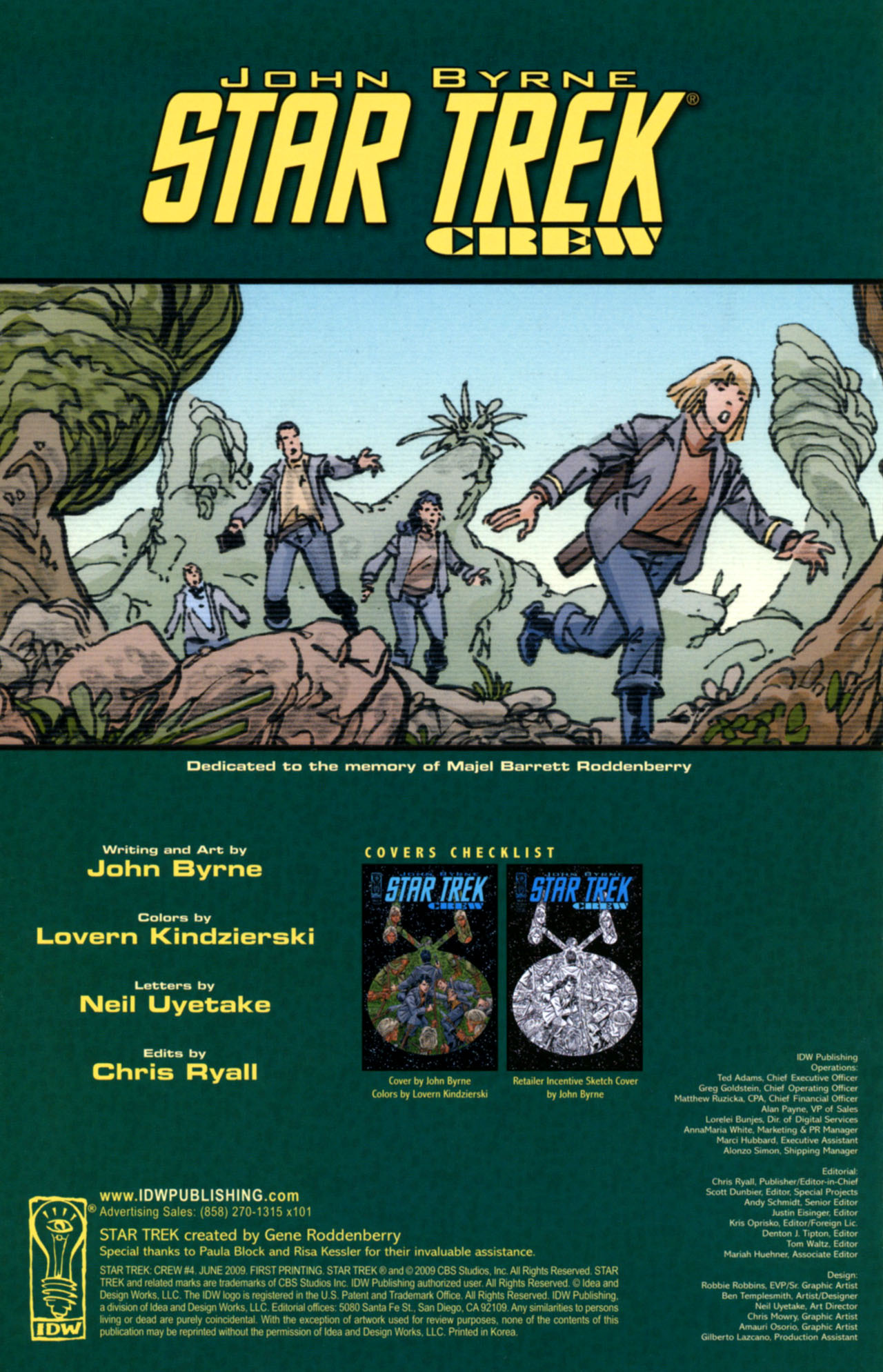 Read online Star Trek: Crew comic -  Issue #4 - 2