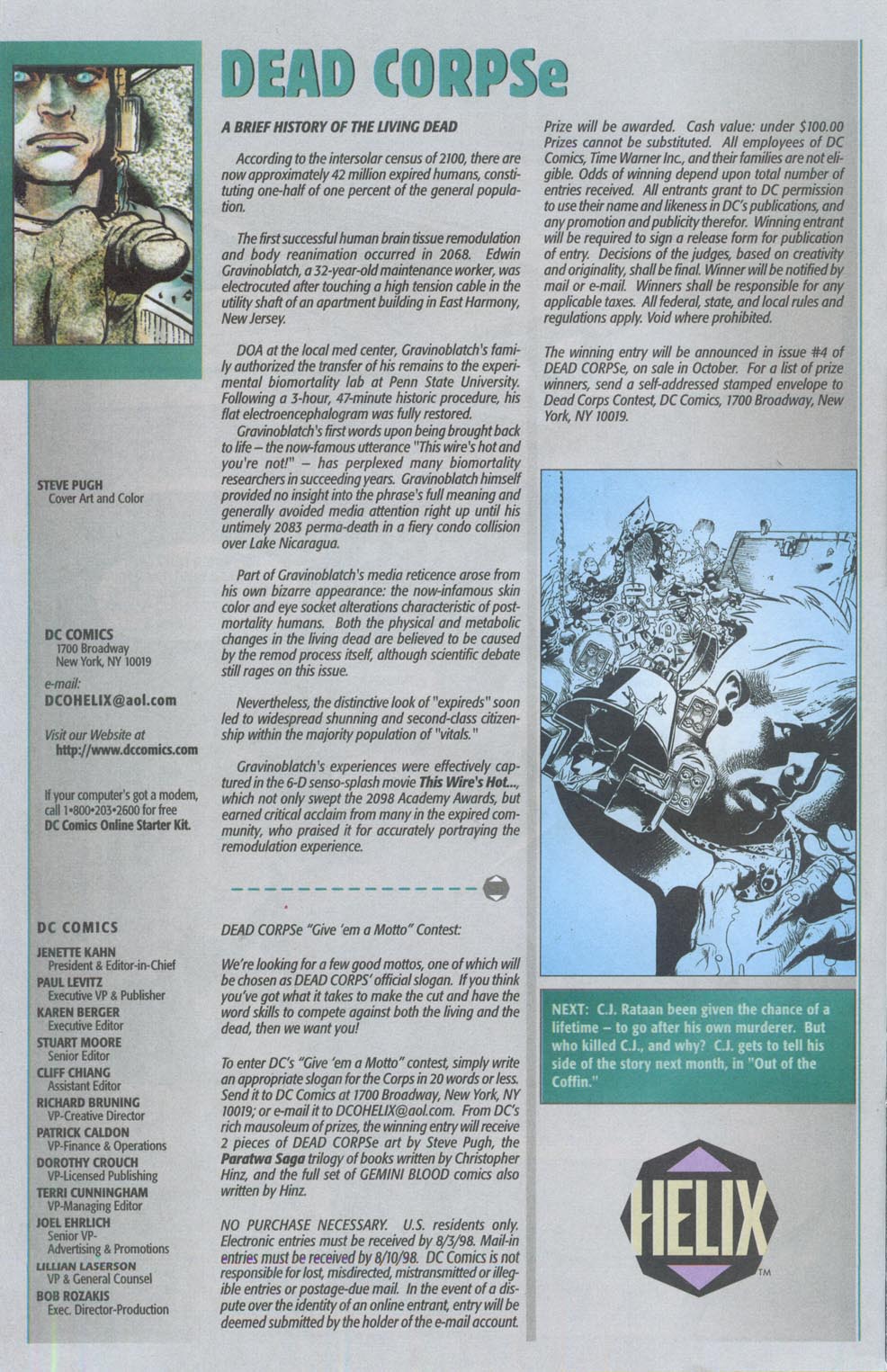 Read online Dead Corps(e) comic -  Issue #1 - 25