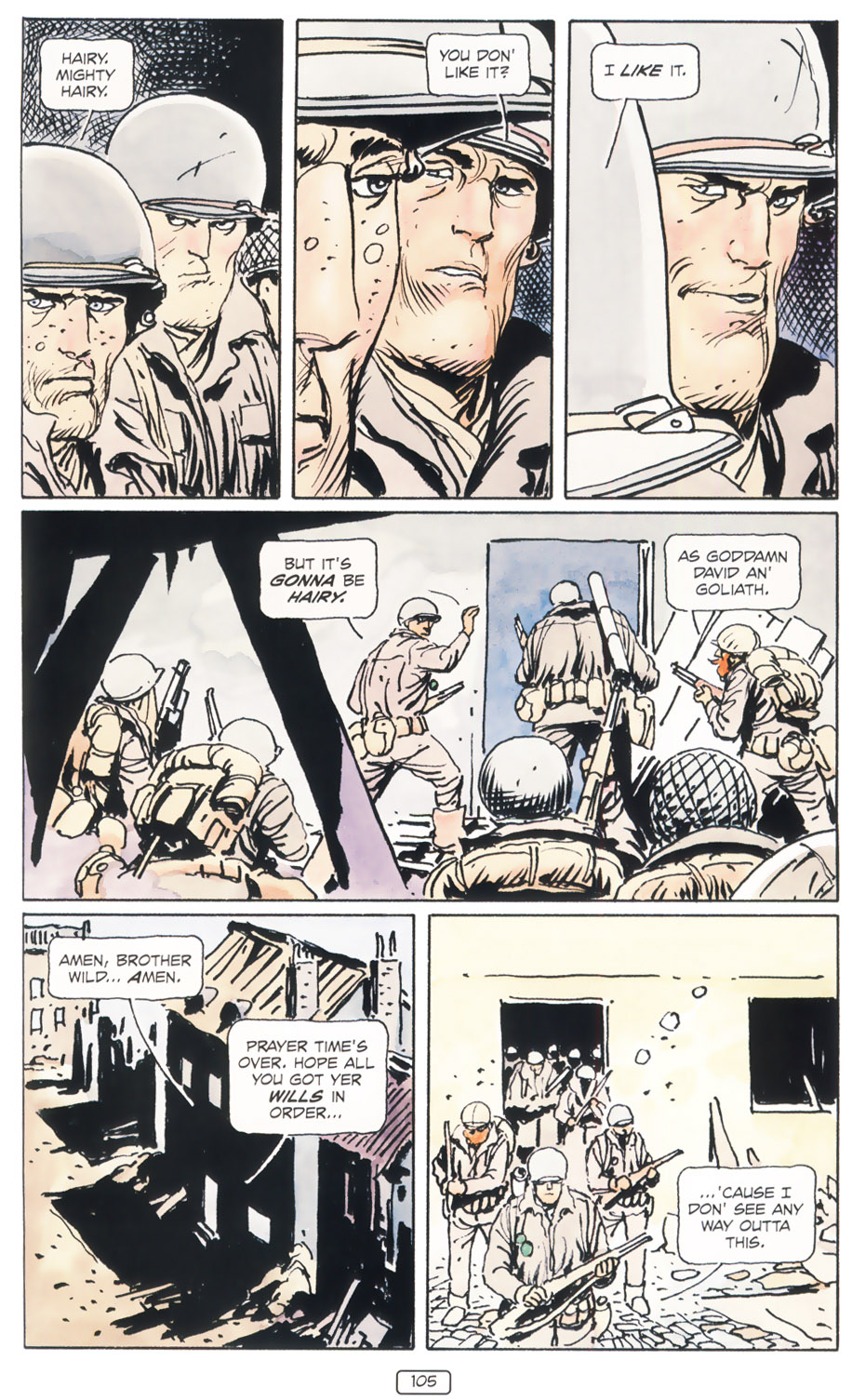 Read online Sgt. Rock: Between Hell & A Hard Place comic -  Issue # TPB - 111