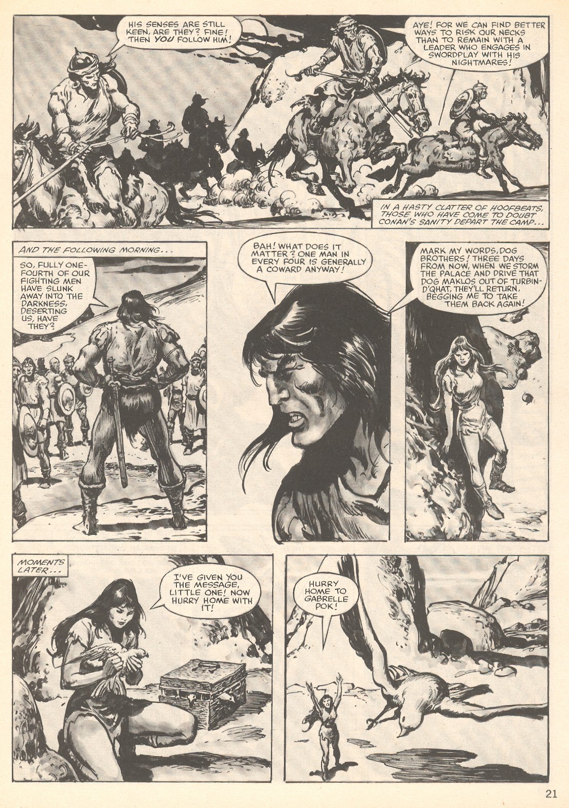 Read online The Savage Sword Of Conan comic -  Issue #78 - 21