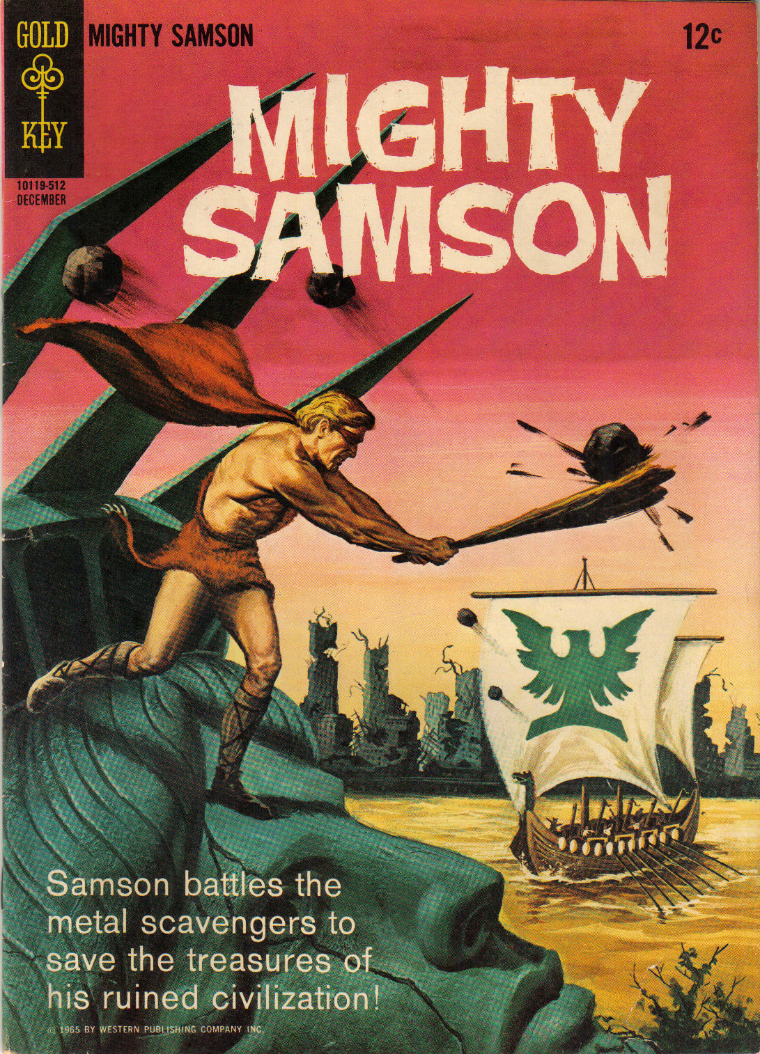 Read online Mighty Samson (1964) comic -  Issue #4 - 1