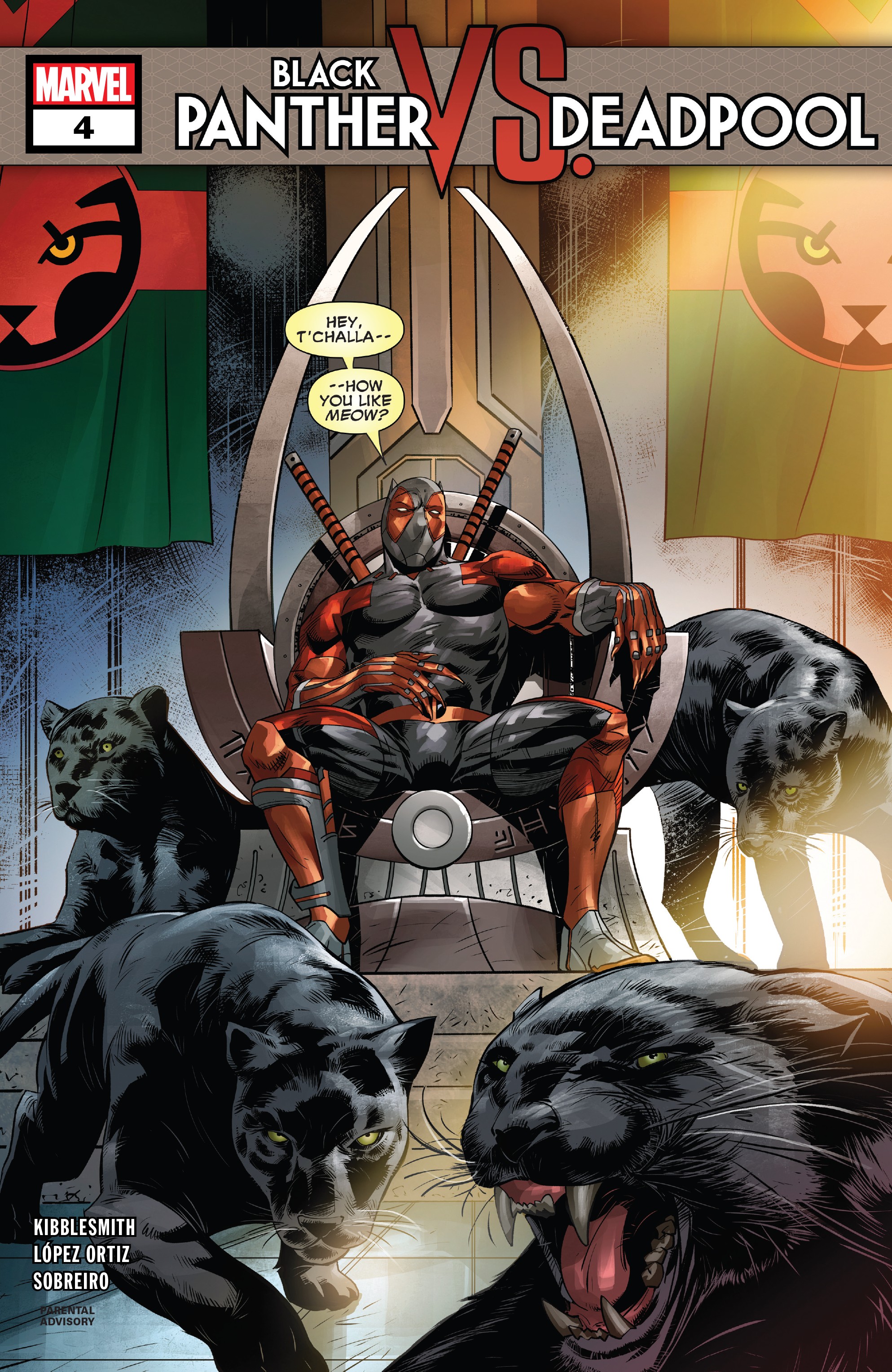 Read online Black Panther vs Deadpool comic -  Issue #4 - 1