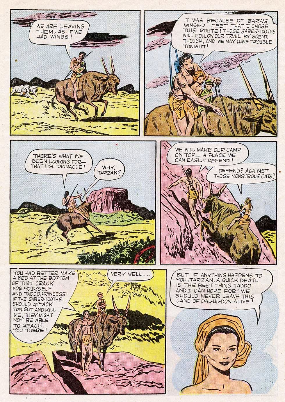 Read online Tarzan (1948) comic -  Issue #18 - 30