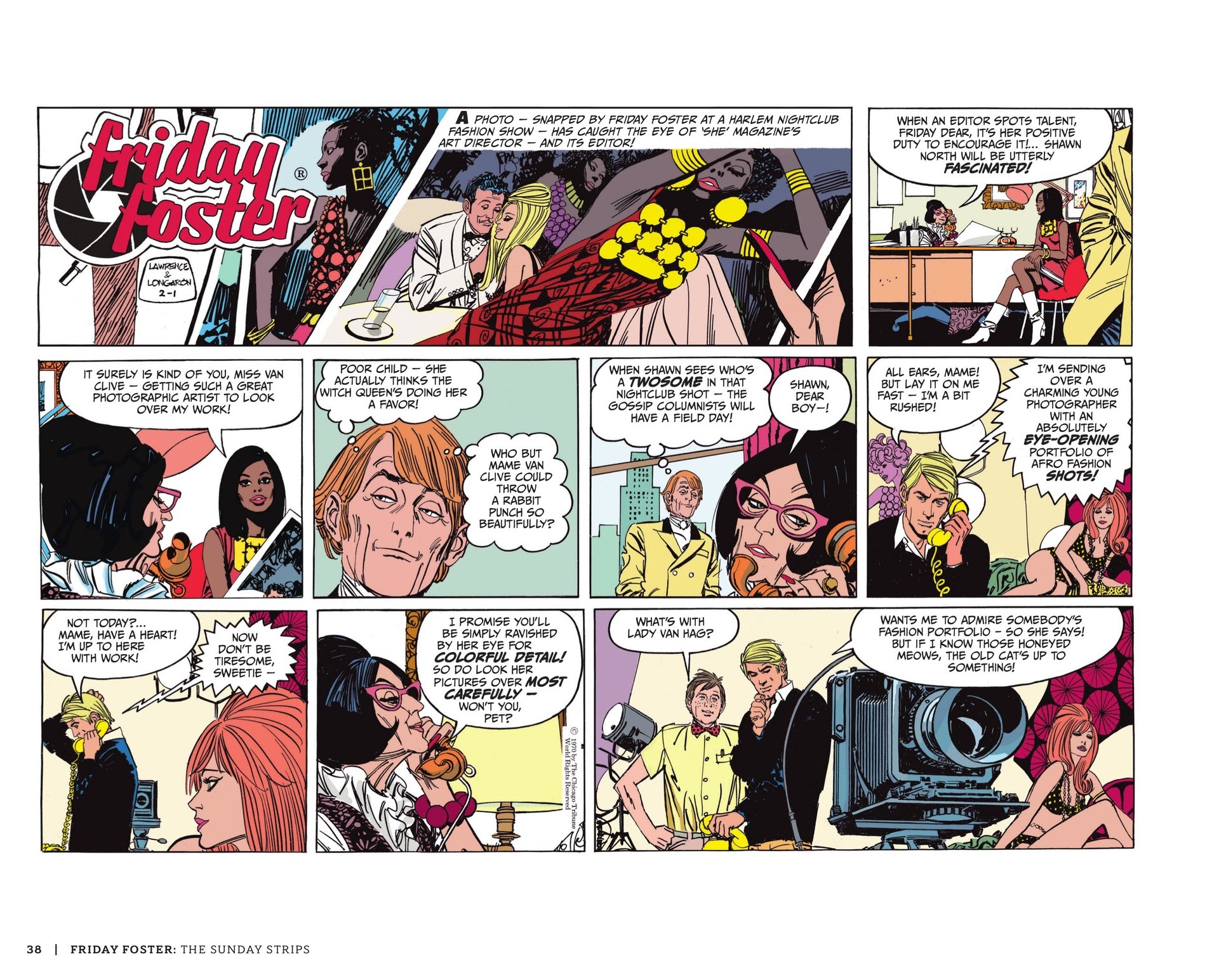 Read online Friday Foster: The Sunday Strips comic -  Issue # TPB (Part 1) - 39