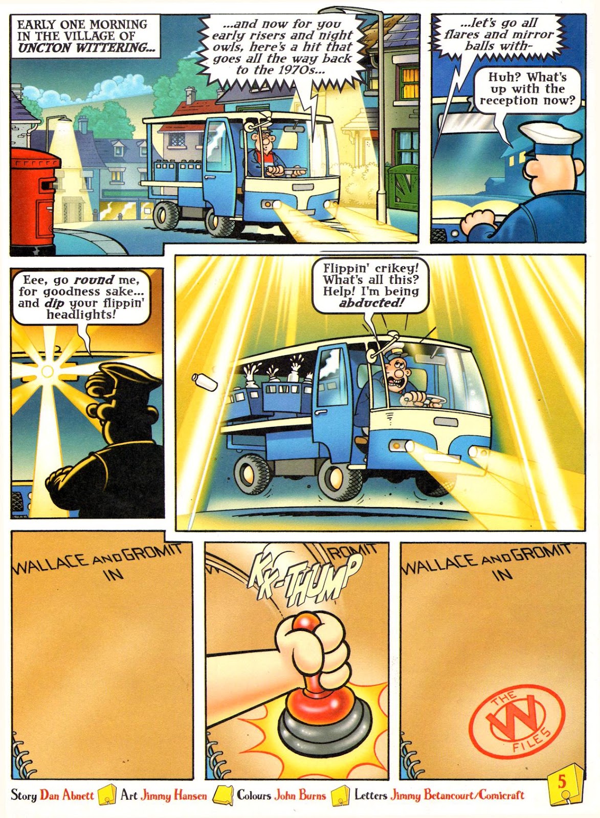 Wallace & Gromit Comic issue 10 - Page 5