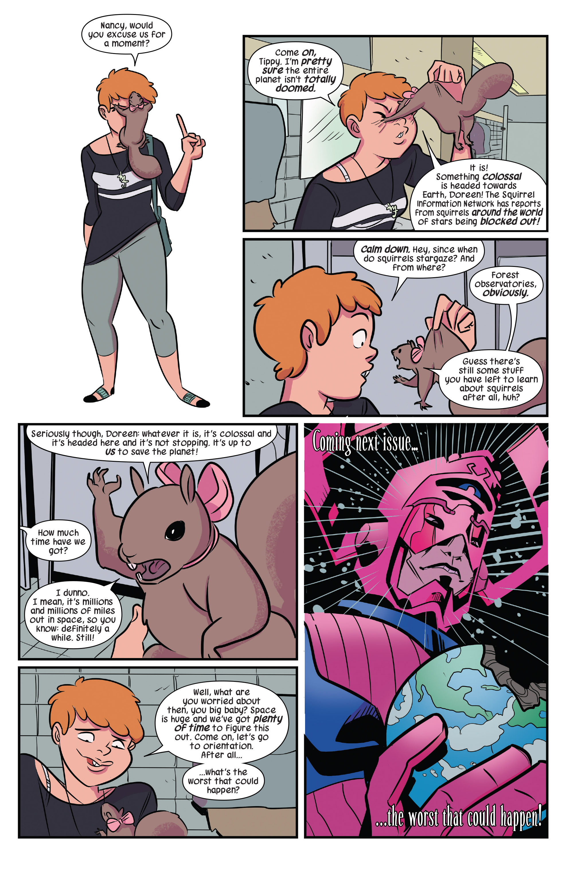 Read online The Unbeatable Squirrel Girl comic -  Issue #1 - 21