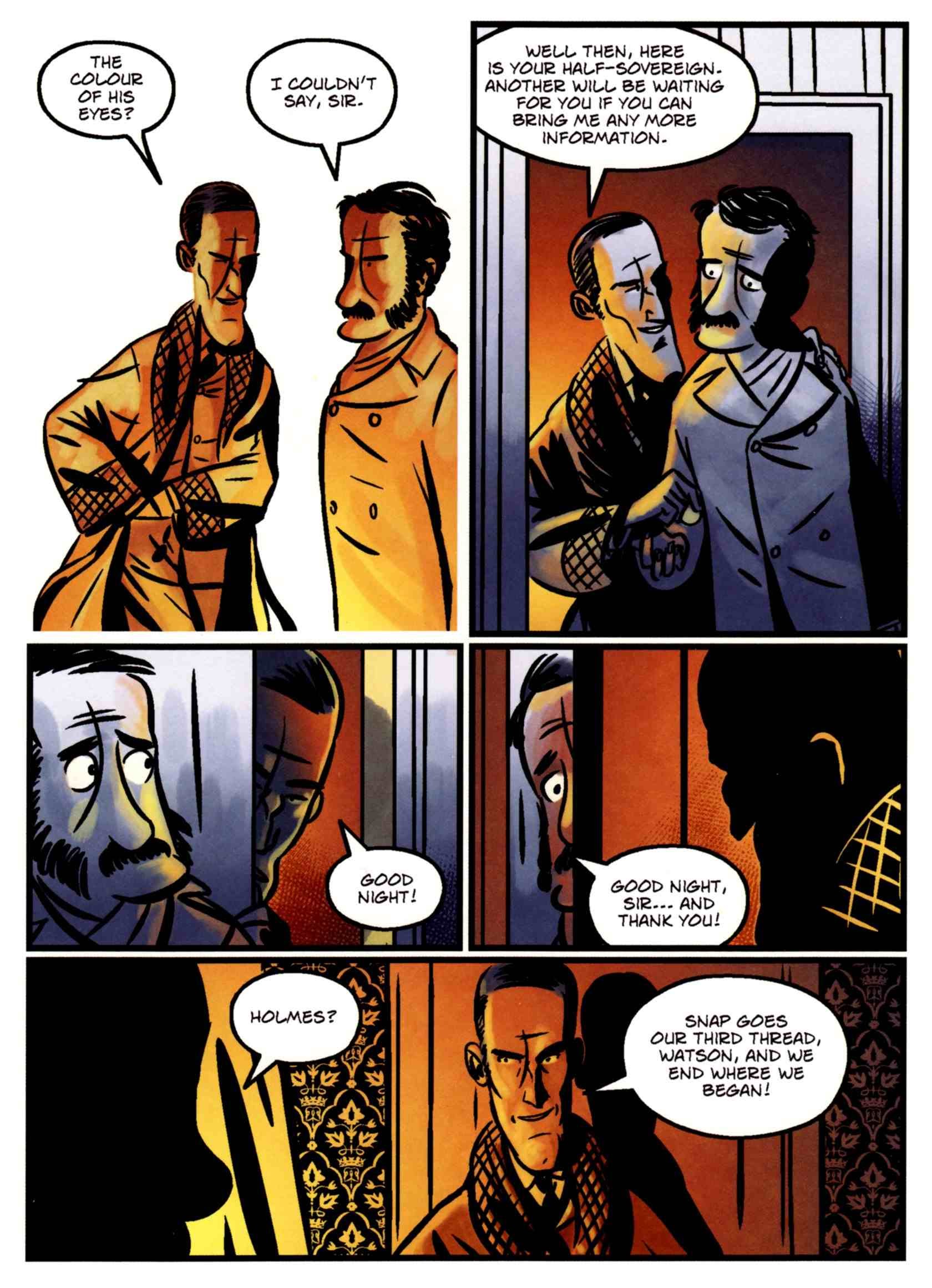 Read online The Hound of the Baskervilles (2009) comic -  Issue # TPB - 57