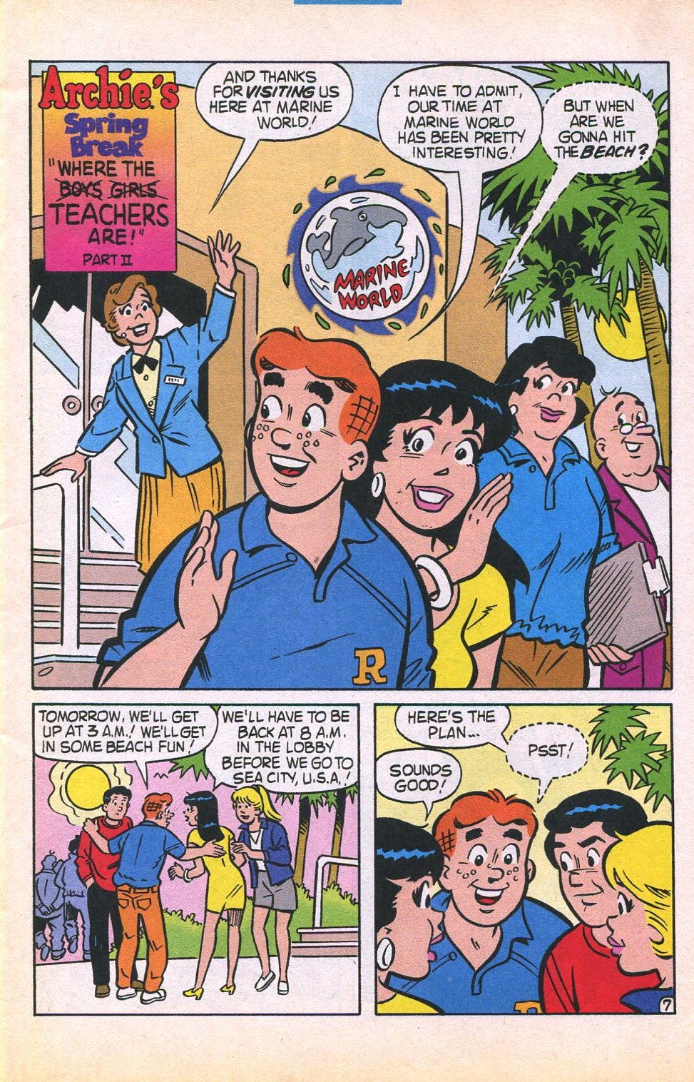 Read online Archie's Spring Break comic -  Issue #1 - 11