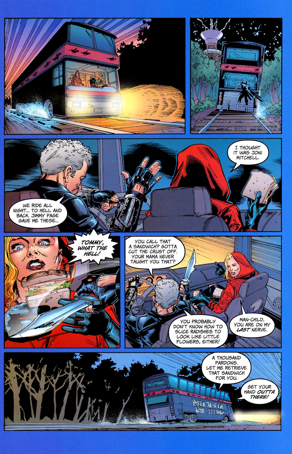 Read online Buckaroo Banzai: Return of the Screw (2006) comic -  Issue #3 - 7
