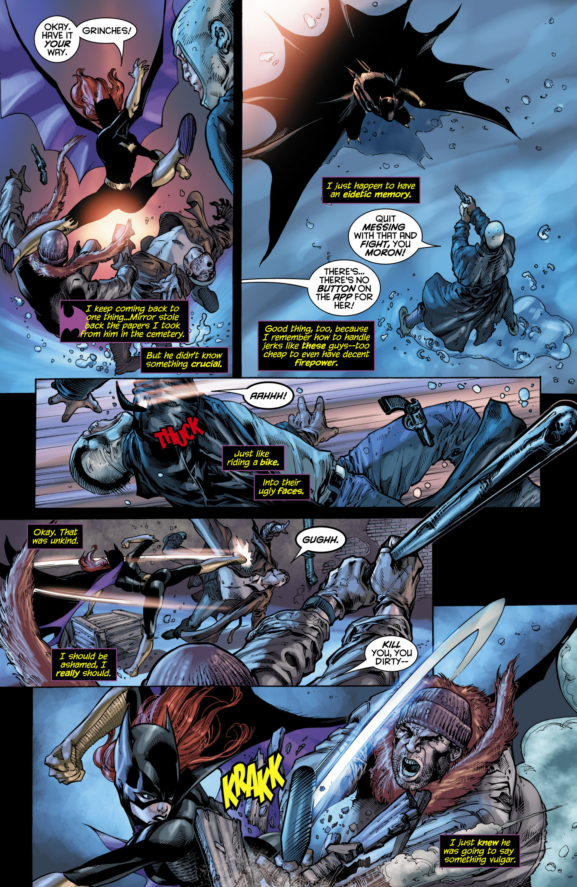 Read online Batgirl (2011) comic -  Issue # _TPB The Darkest Reflection - 78