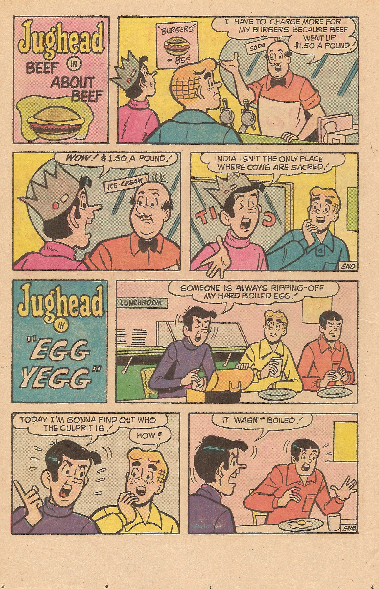Read online Jughead's Jokes comic -  Issue #44 - 14