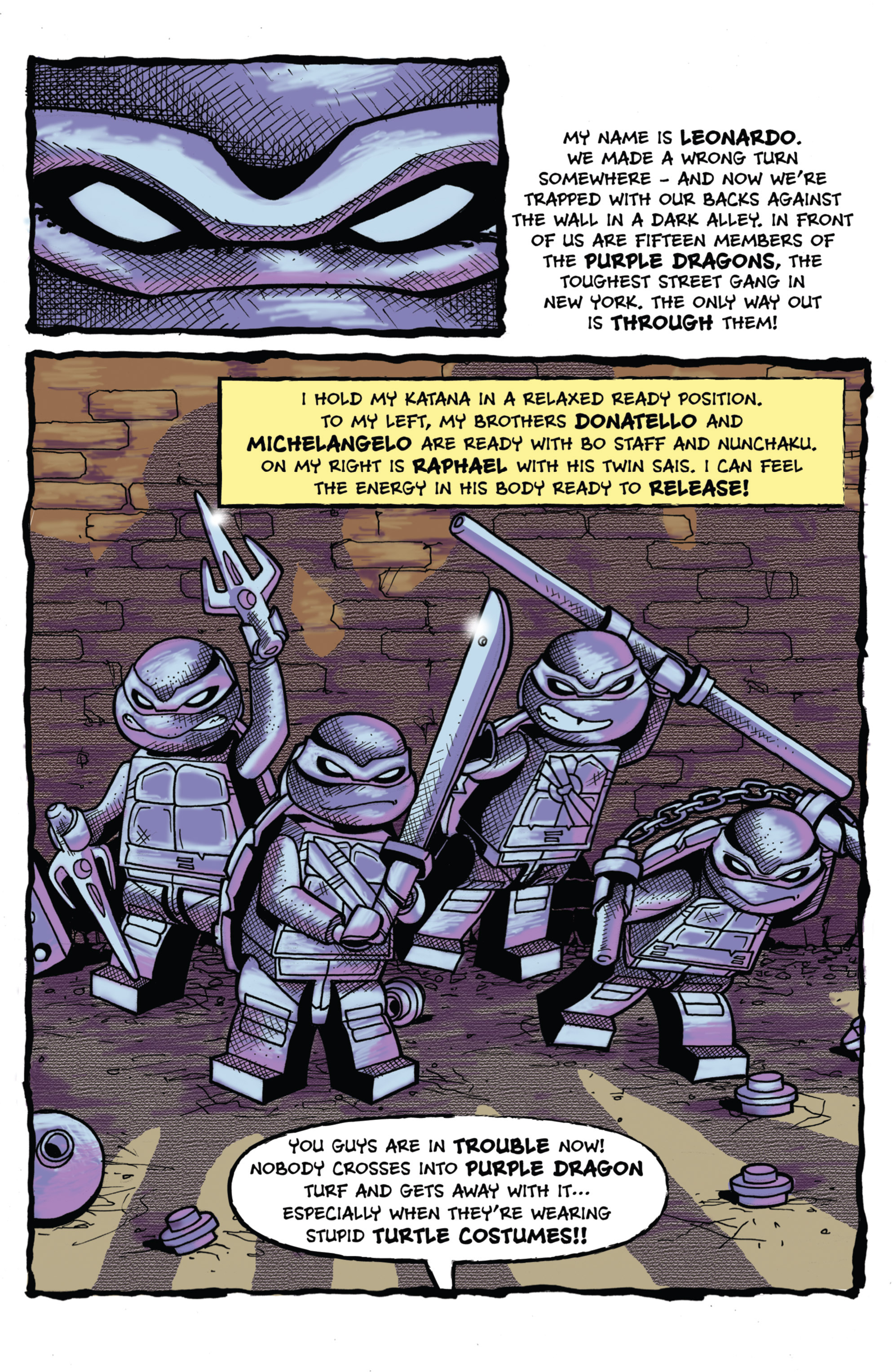 Read online Teenage Mutant Ninja Turtles New Animated Adventures comic -  Issue #11 - 25